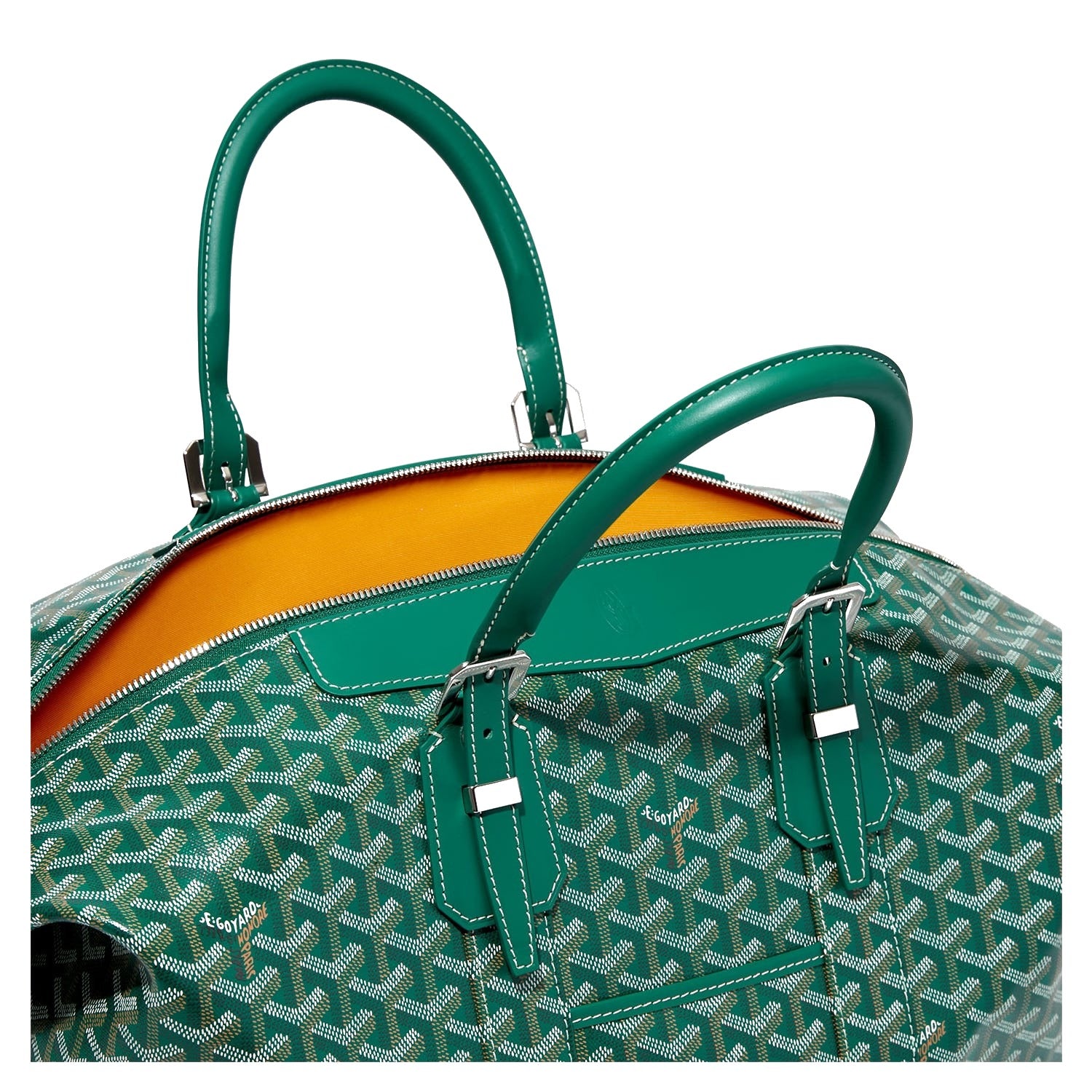 Canvas Bowling Travel Bag - 45cm - Green - 26