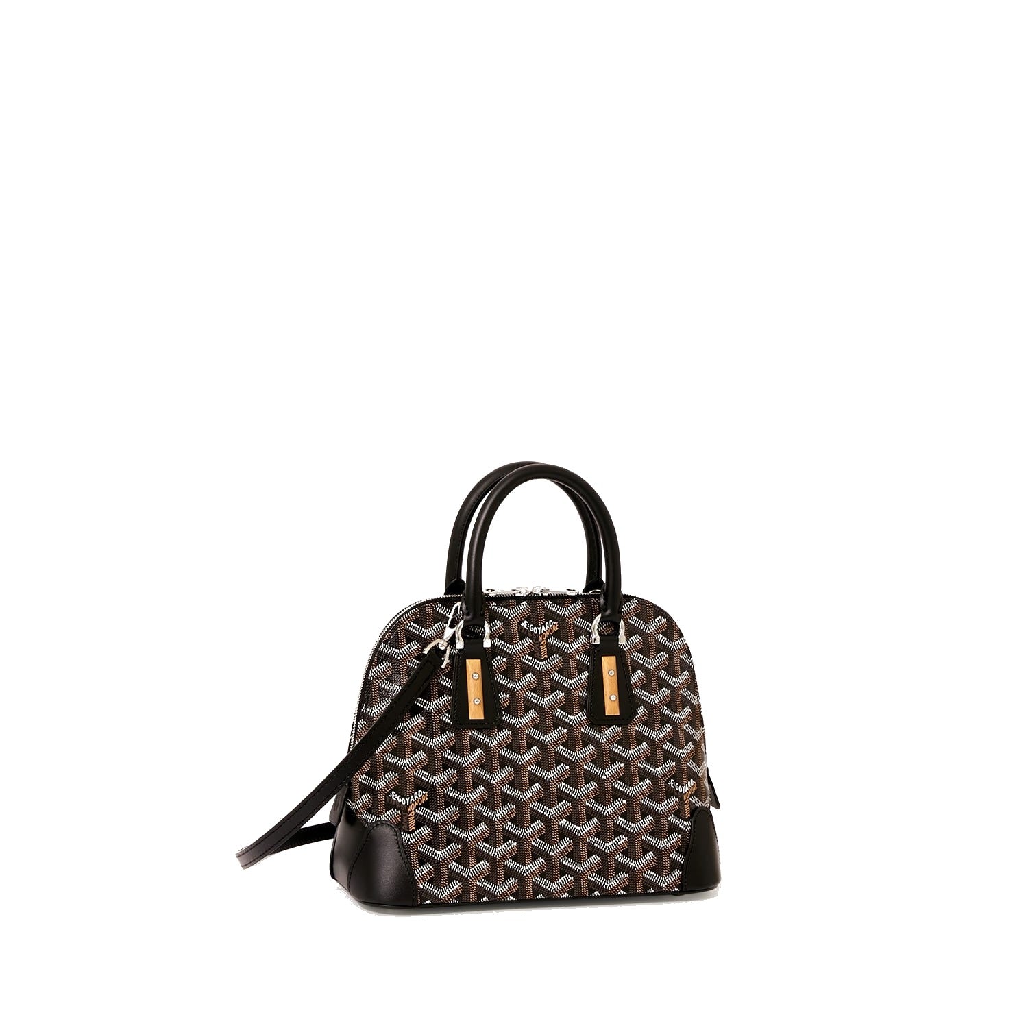 Mini Structured Top-Handle Bag - Black