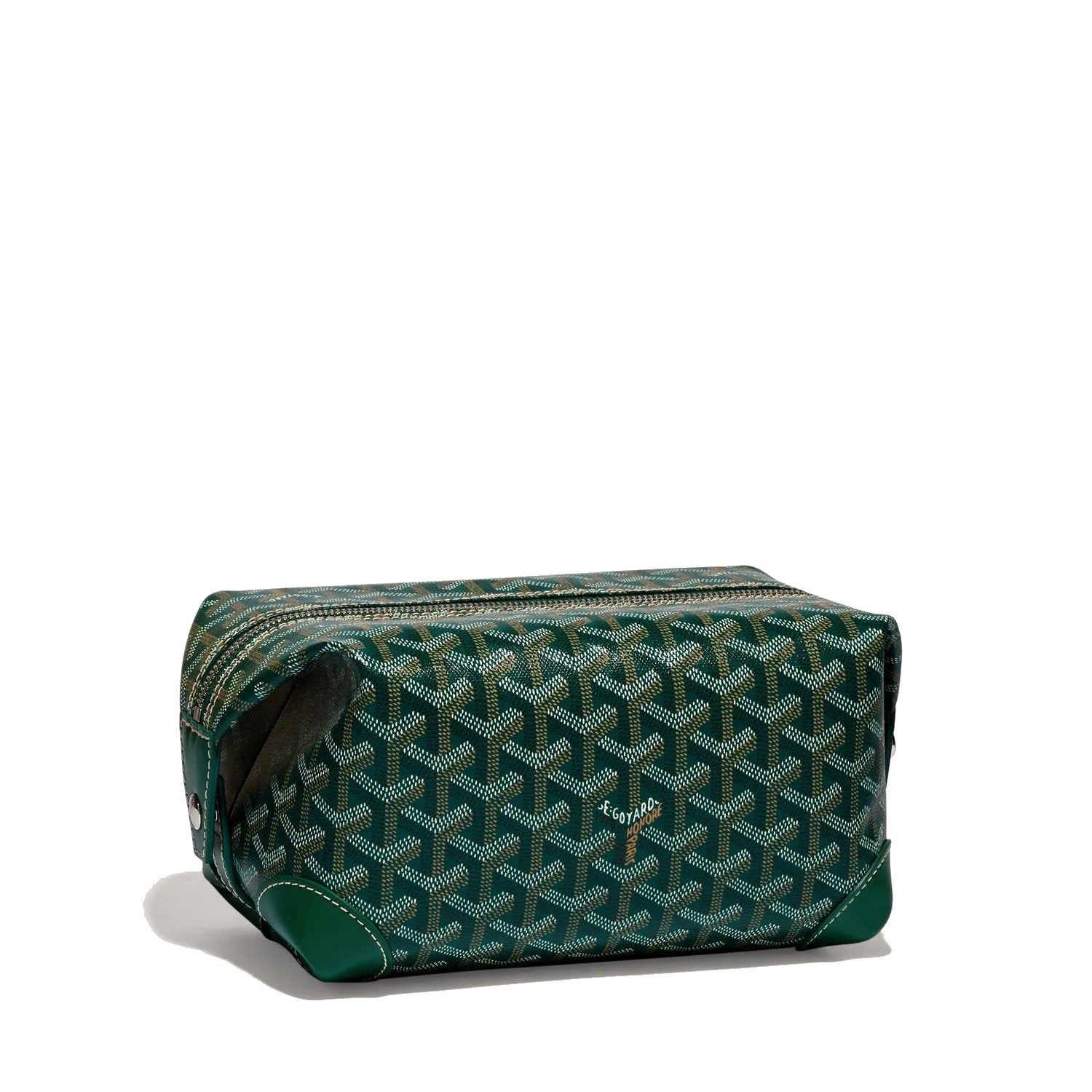 Canvas Bowling Toiletry Bag - Green