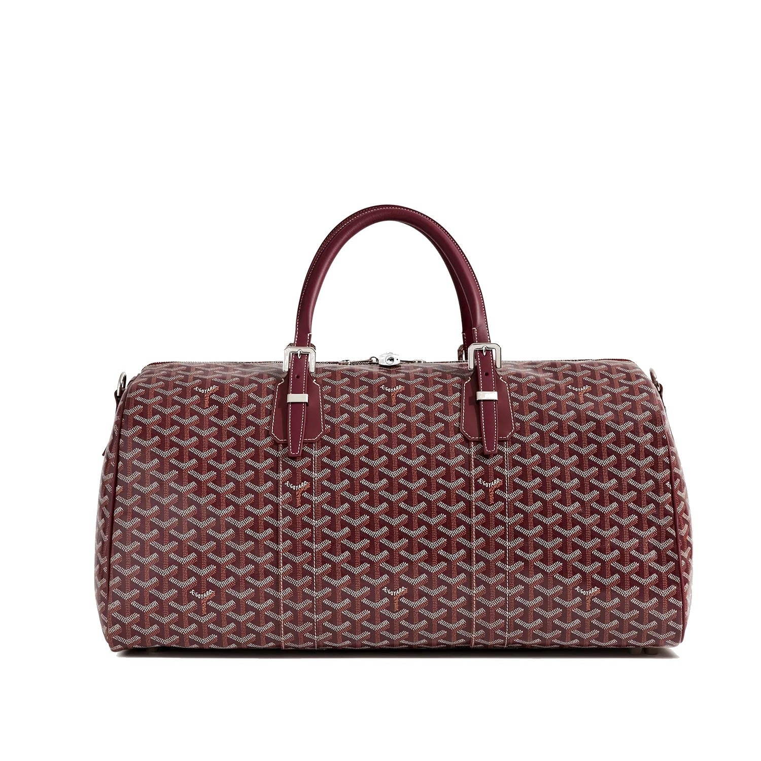 Canvas Travel Duffel - 50cm - Burgundy - 34