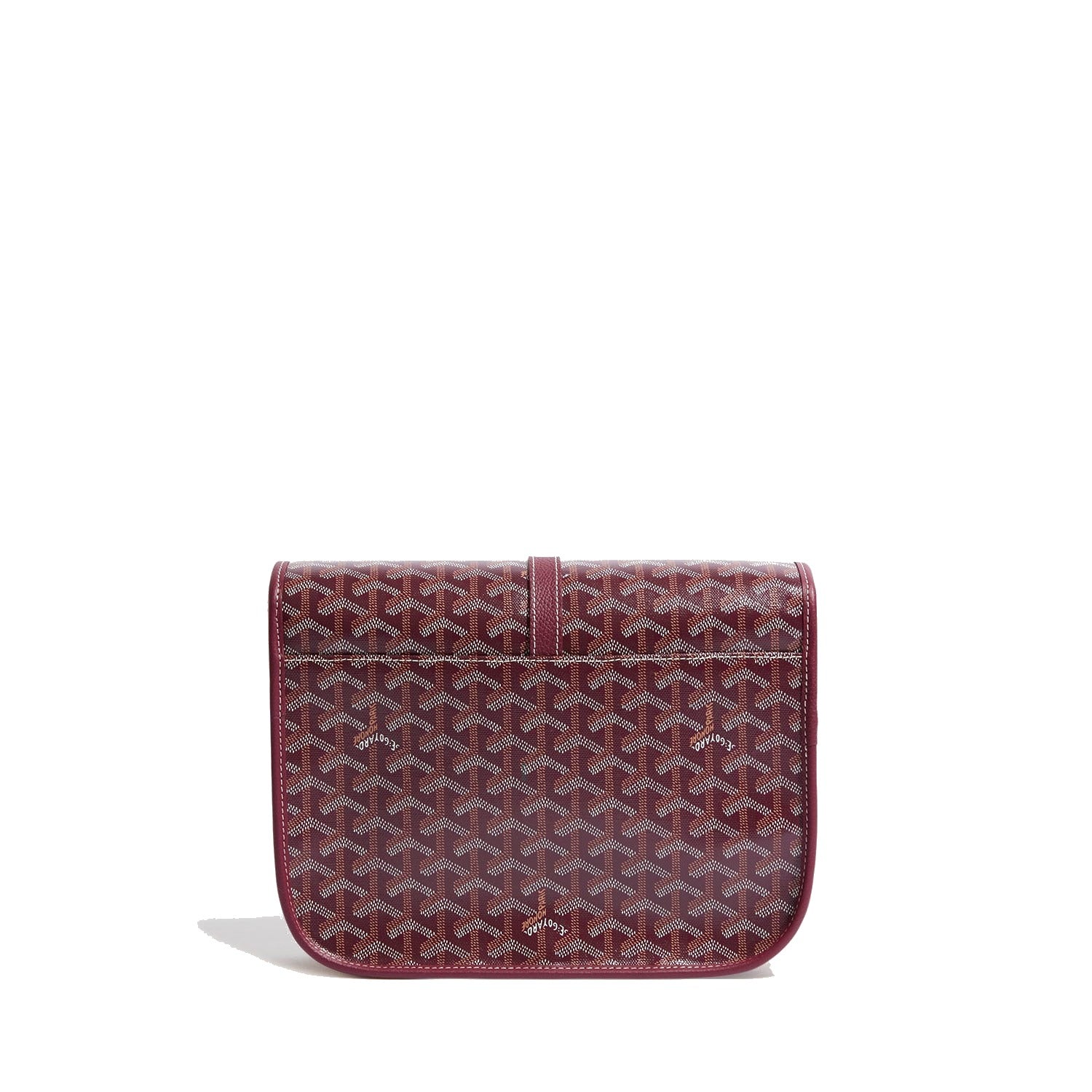 Canvas Crossbody Messenger - Medium - Burgundy - 43