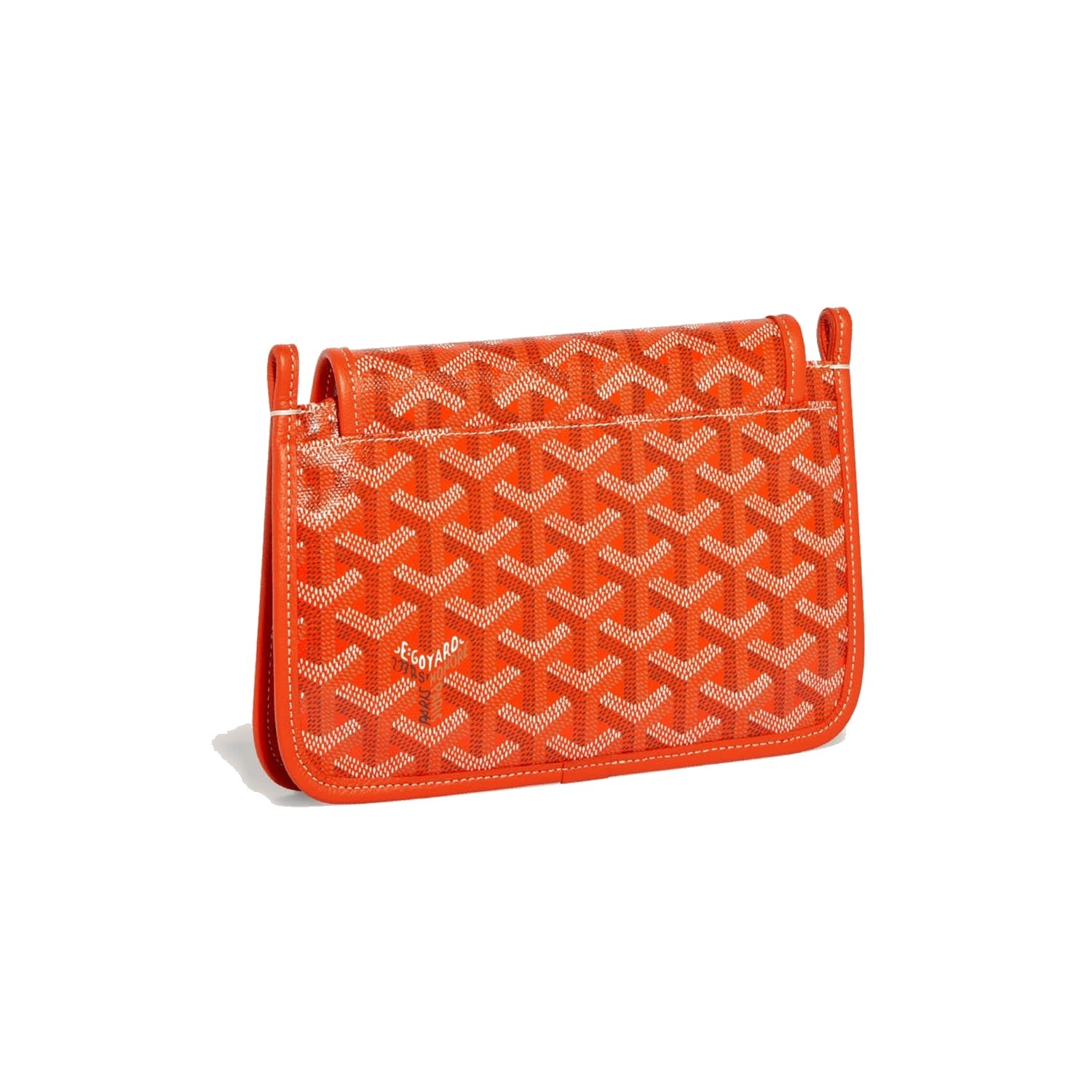 Crossbody Pouch Wallet - Orange - 15