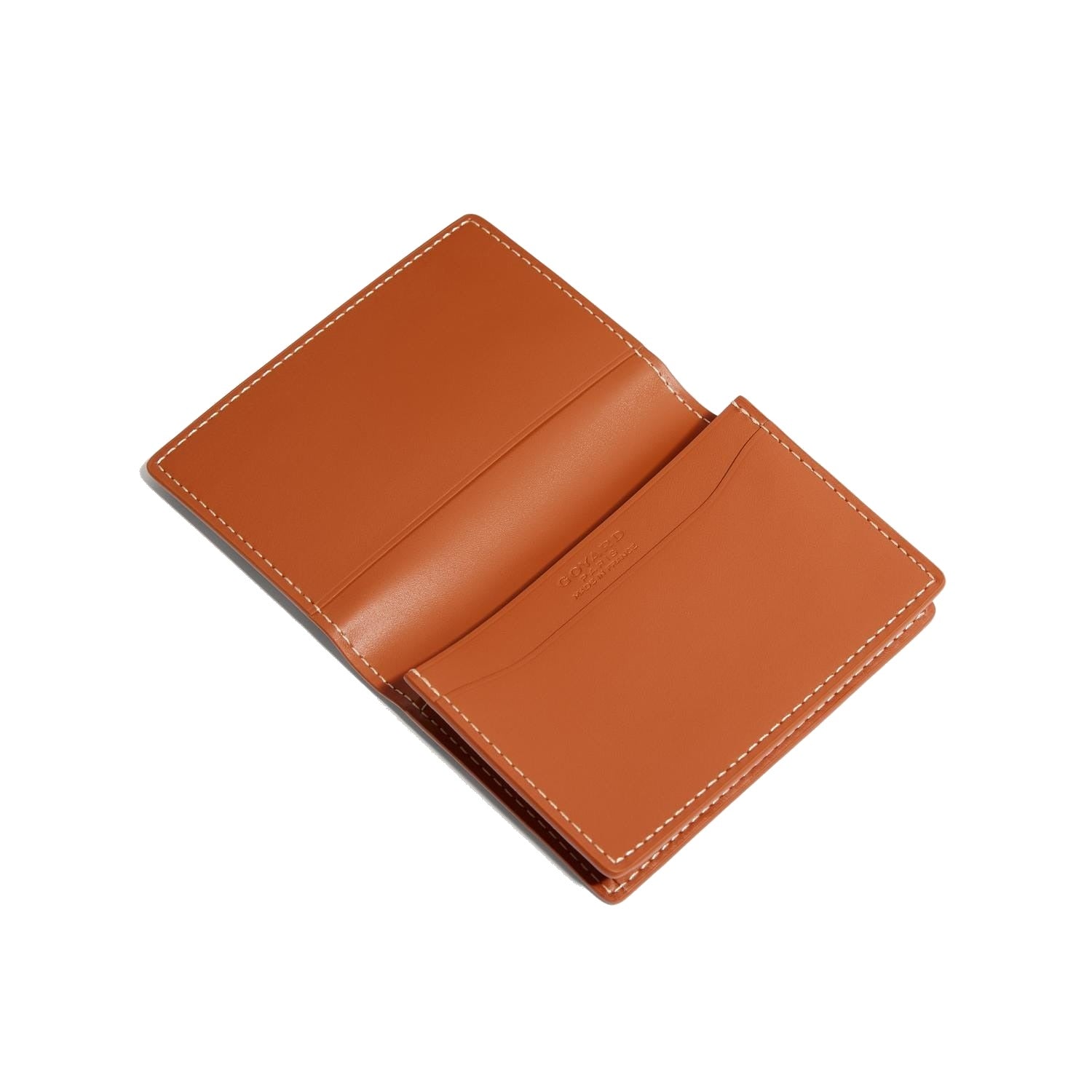 Zip-Around Card Wallet - Black & Tan - 5