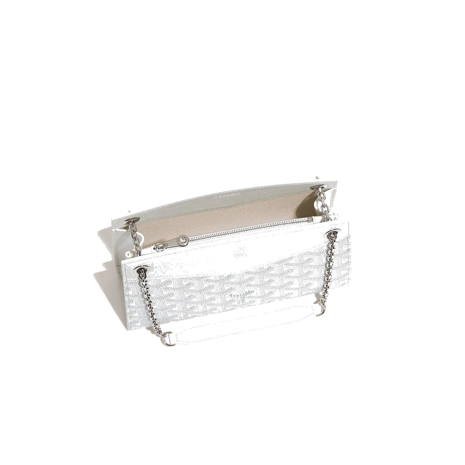 Structured Mini Bucket Bag - White - 44