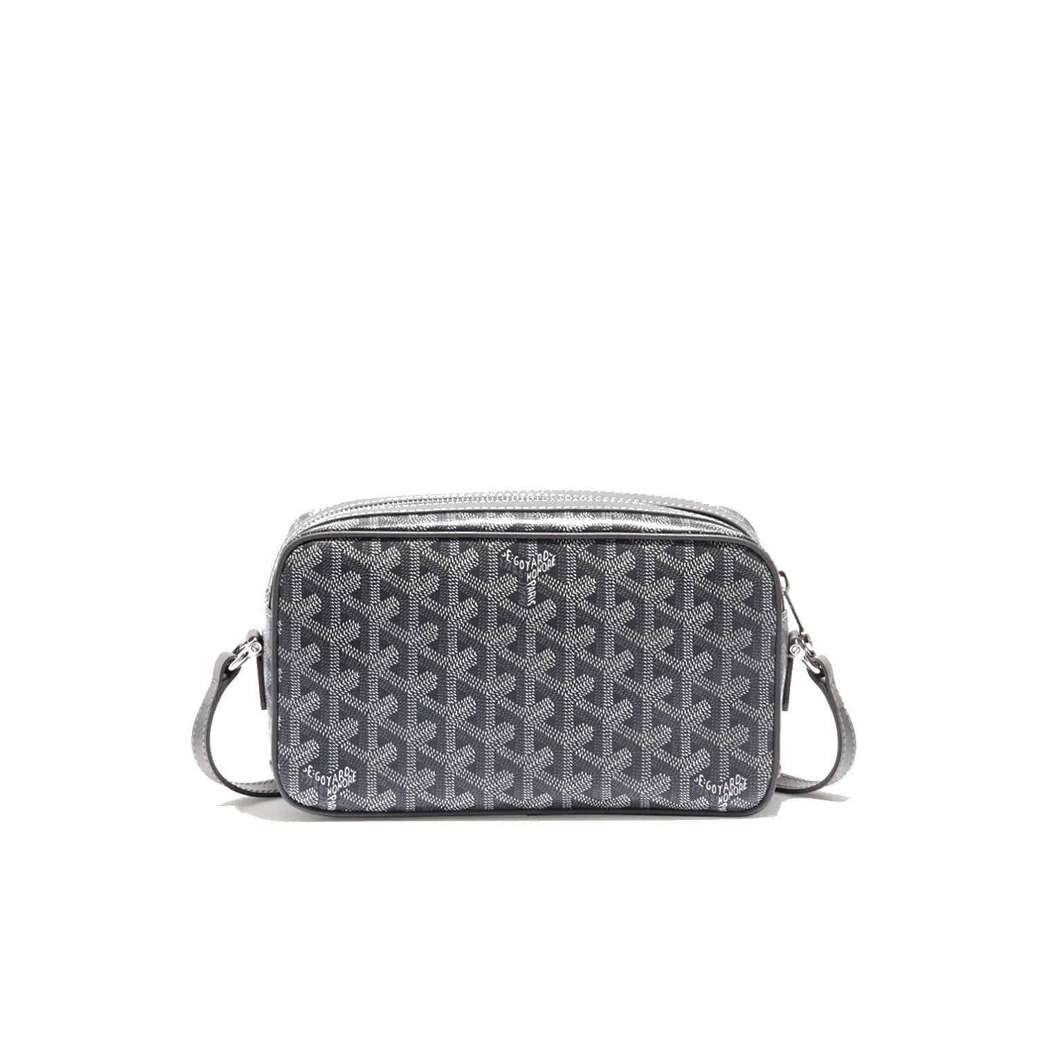 Compact Crossbody Flap Bag - Grey - 43