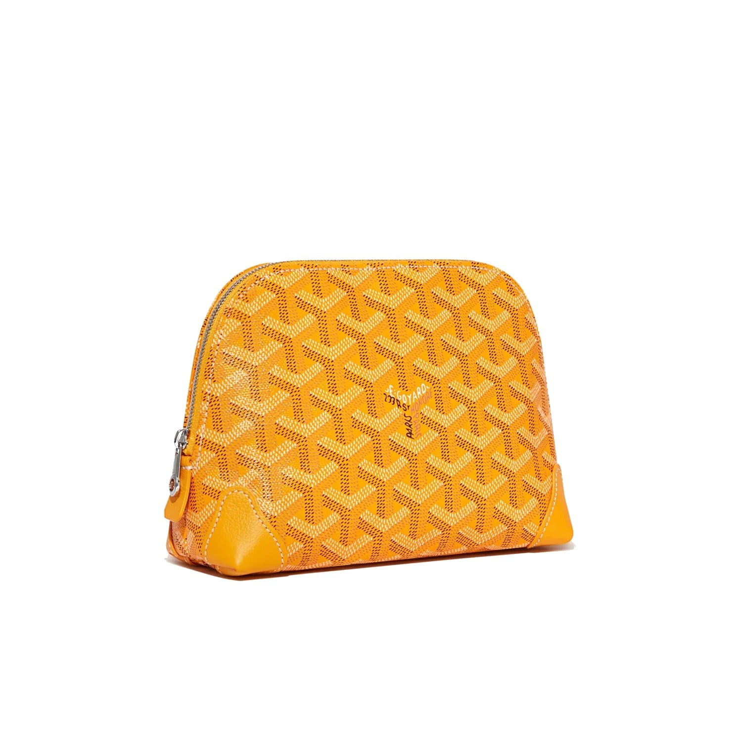 Canvas Cosmetic Pouch - Yellow