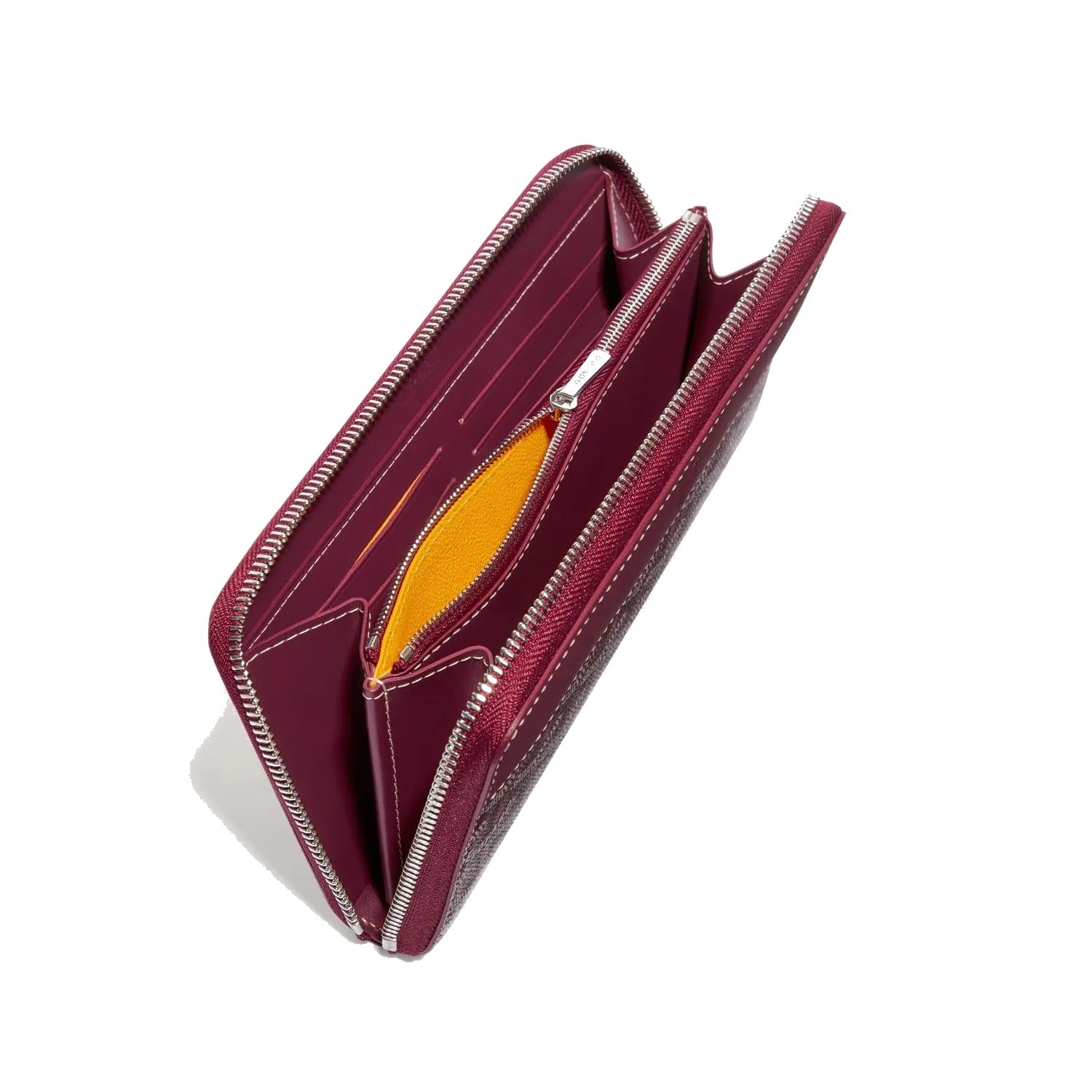 Continental Zip Wallet - Large - Burgundy - 26