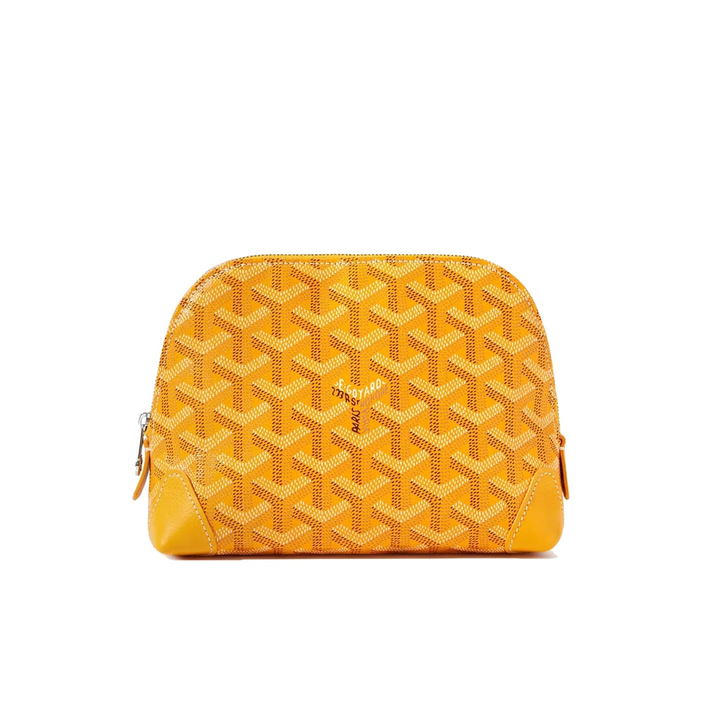 Canvas Cosmetic Pouch - Yellow - 18