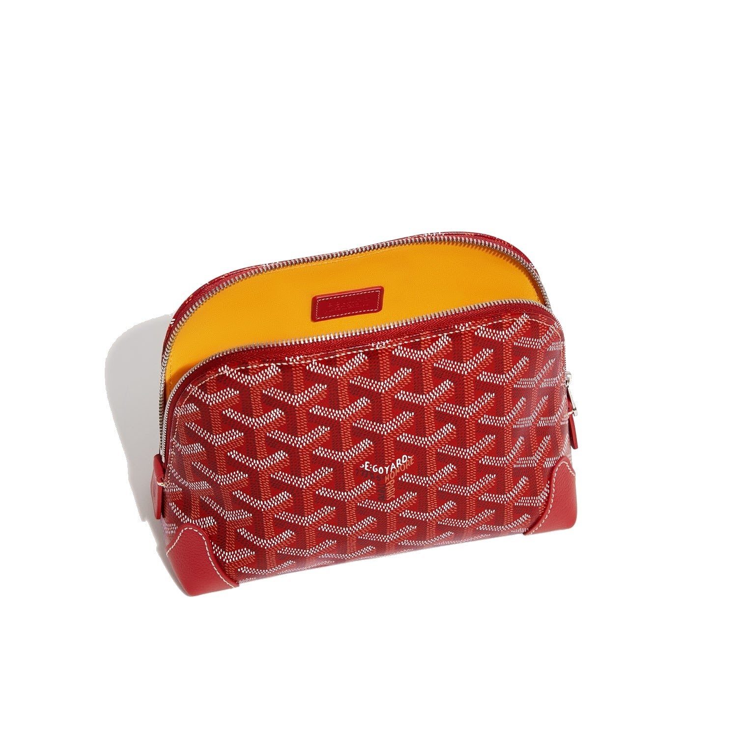 Canvas Cosmetic Pouch - Red - 12