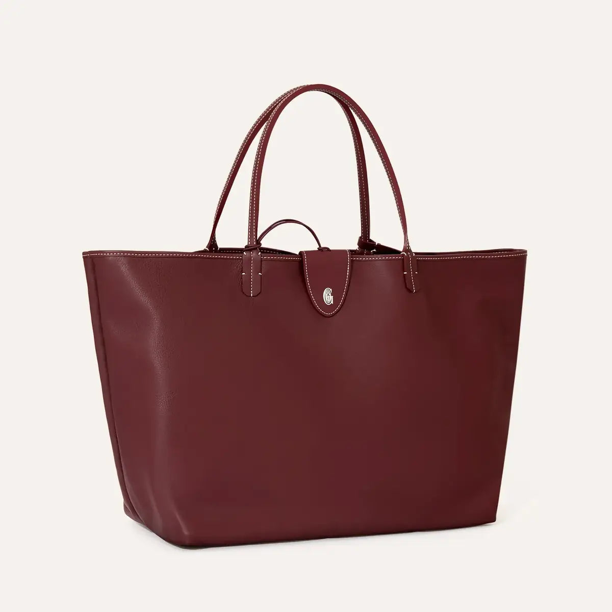 Anjou GM Reversible Bag - Burgundy