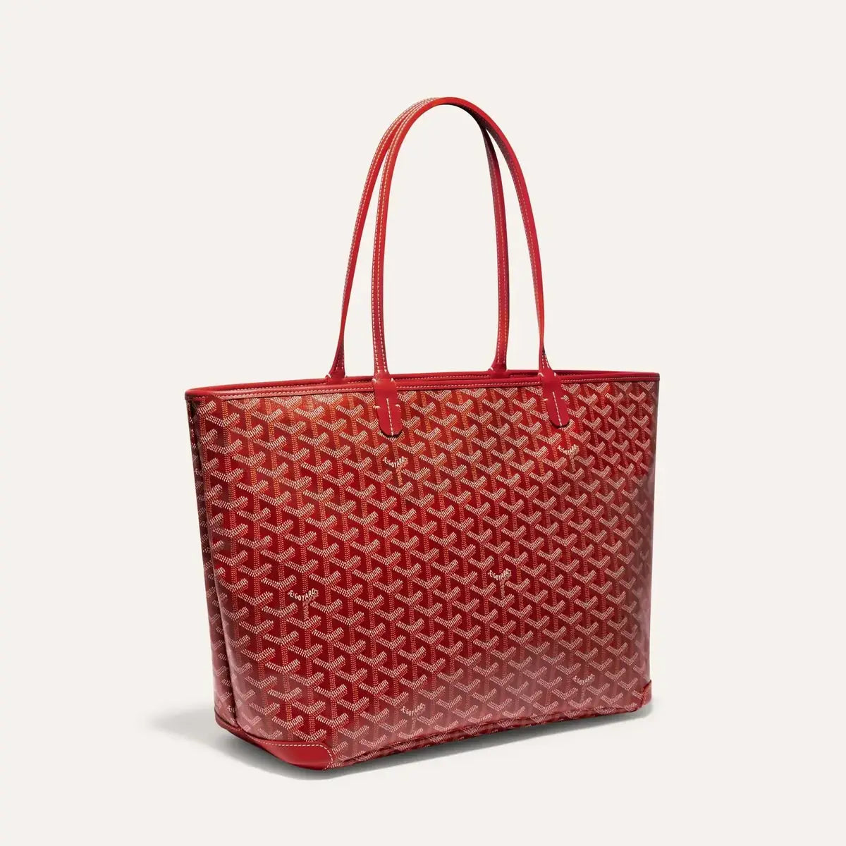 Artois MM Structured Tote - Red