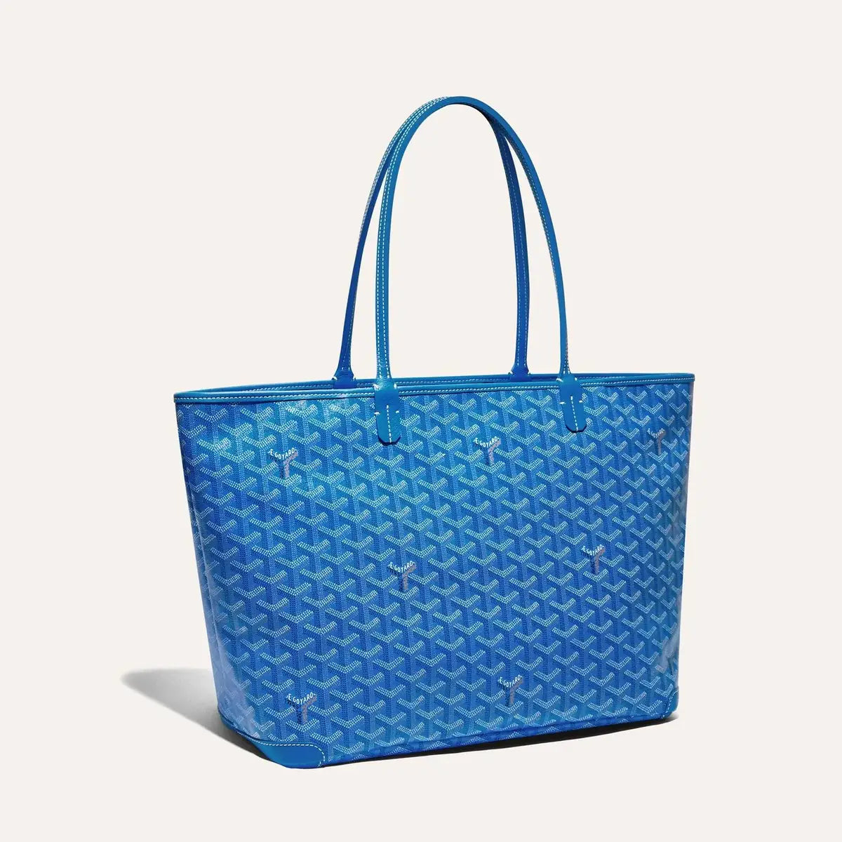 Artois MM Structured Tote - Sky Blue