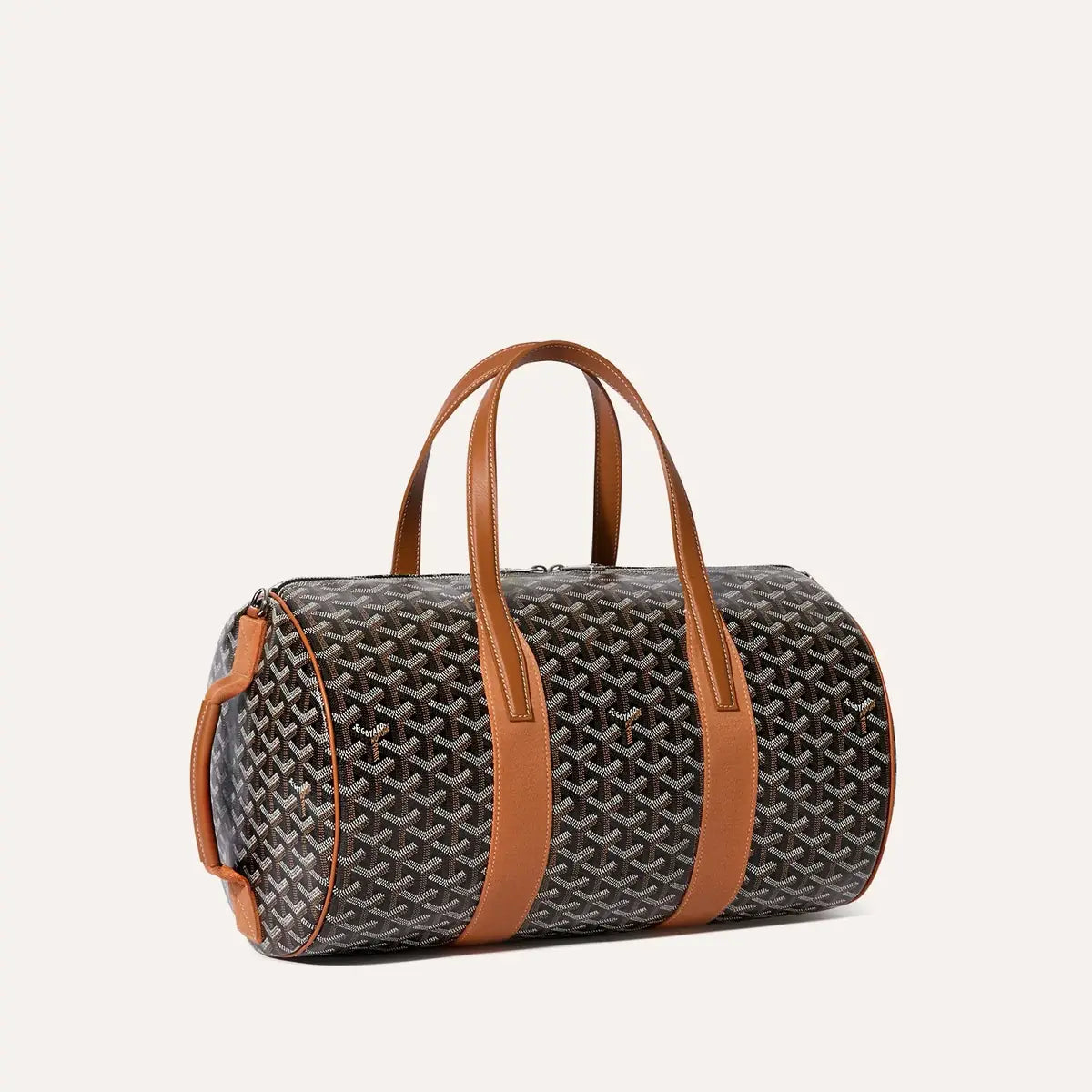 Barrel 40 Sports Bag - Black & Tan