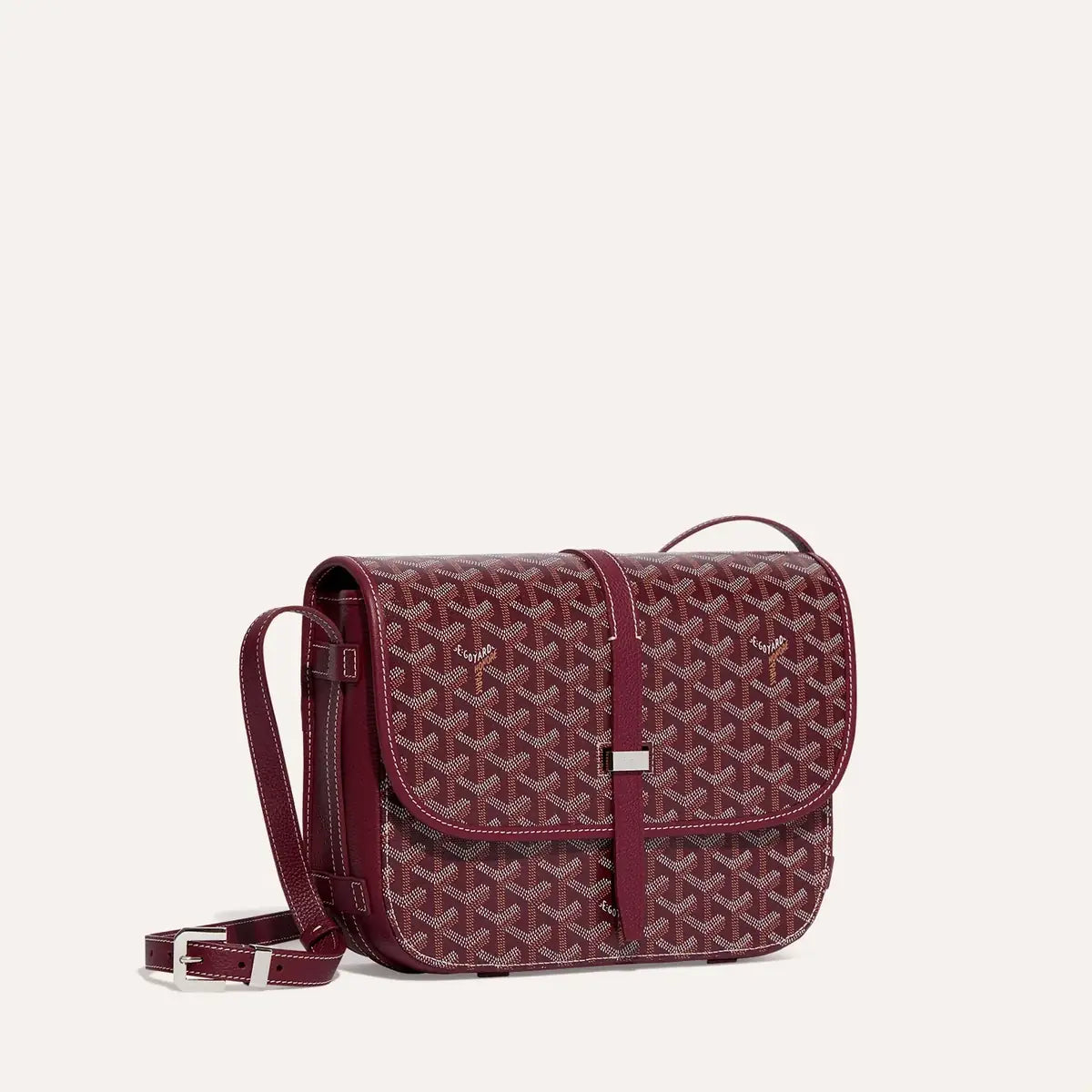 Belvédère MM Crossbody - Burgundy