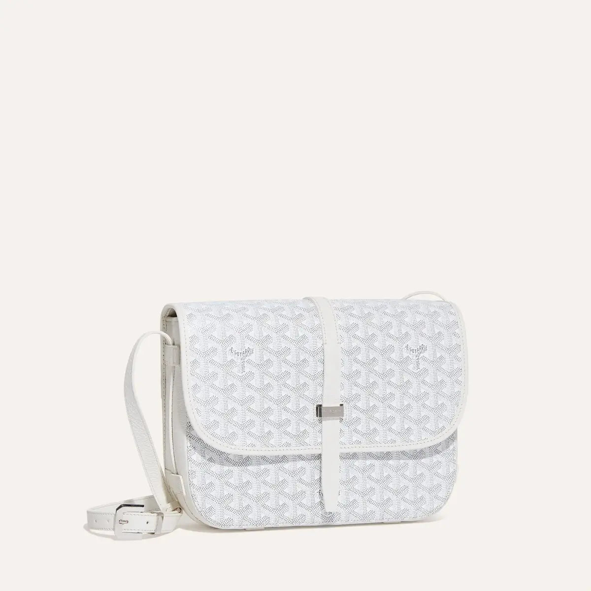 Belvédère MM Crossbody - White