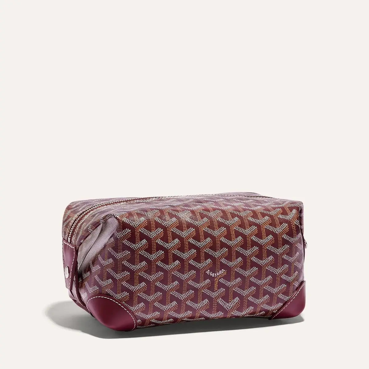 Bowling Toiletry Case - Burgundy