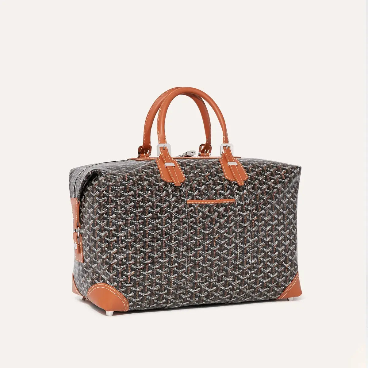 Bowling 45 Duffle - Black & Tan