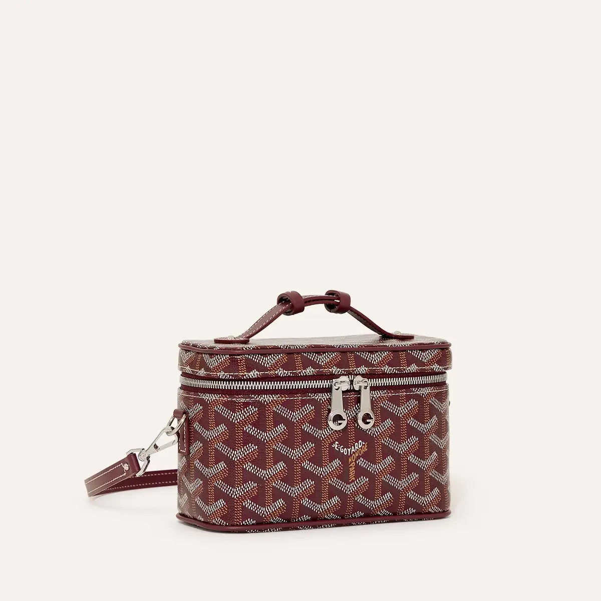 Muse Mini Vanity Case - Burgundy