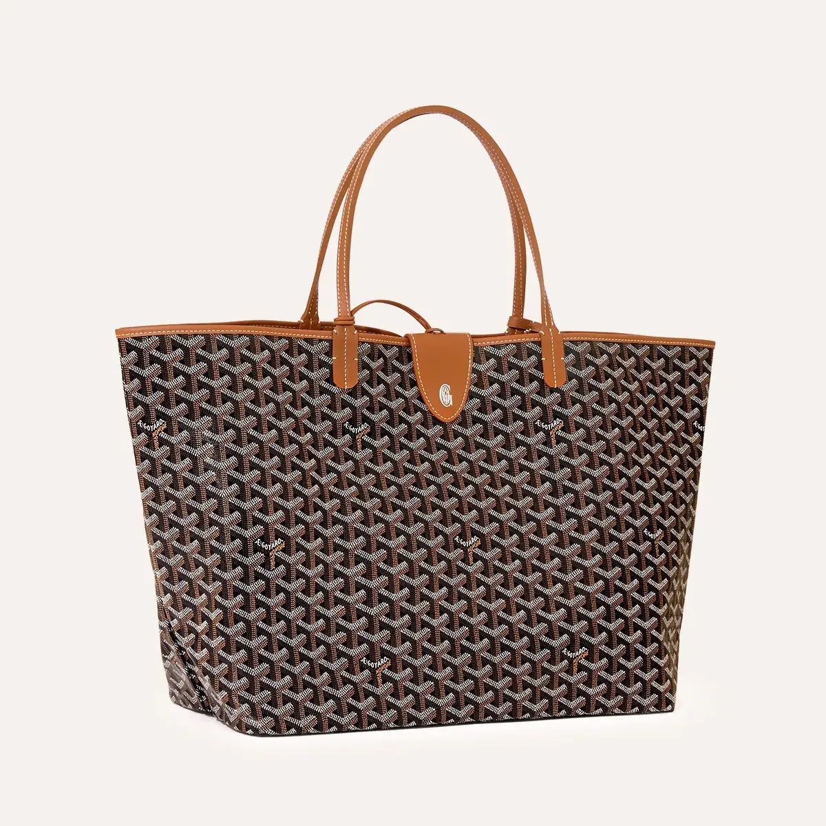 Saint Louis GM Tote - Black & Tan