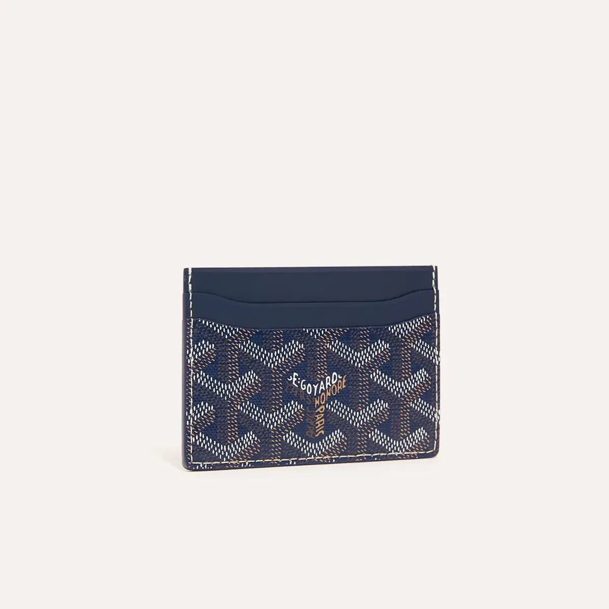 Saint Sulpice Card Wallet - Navy Blue