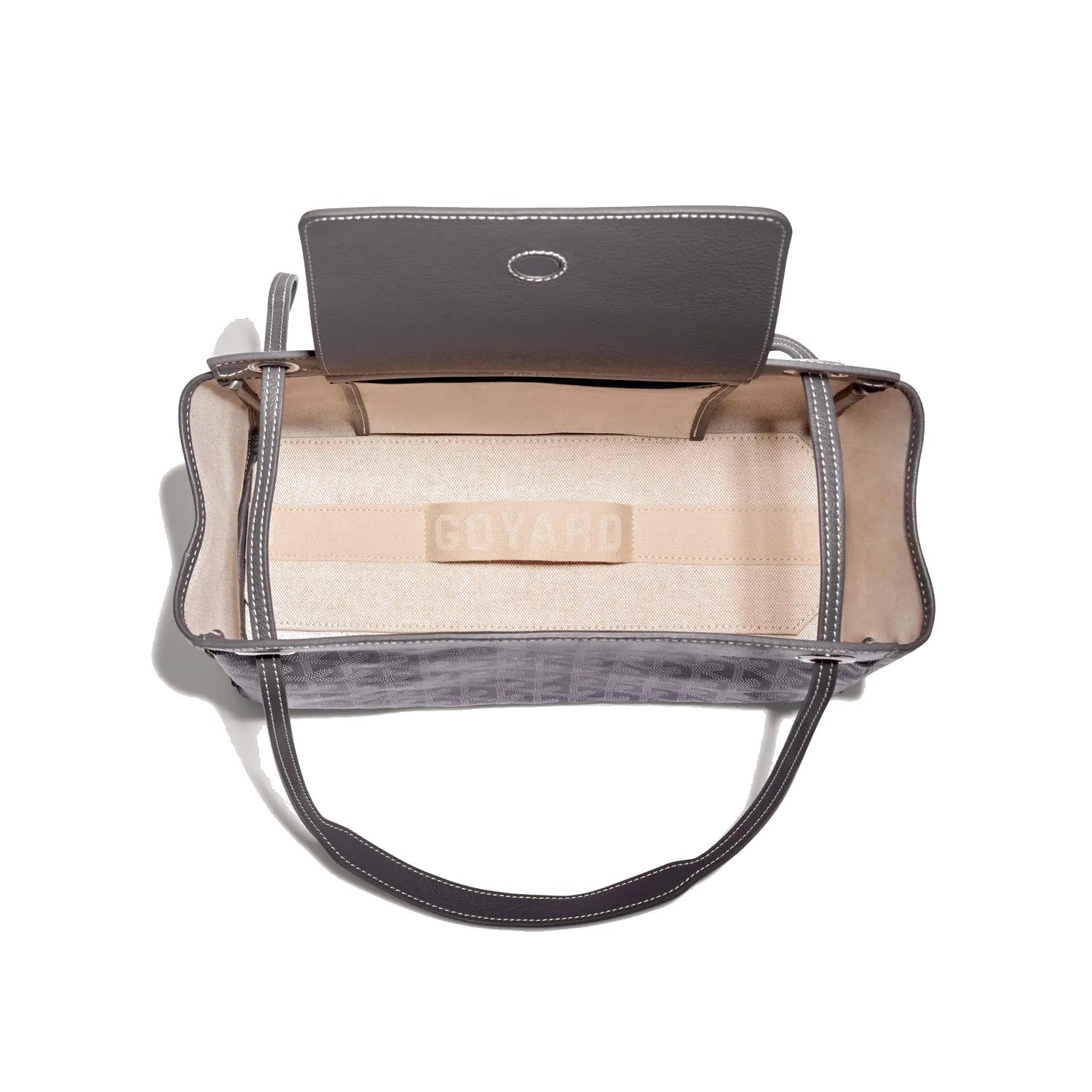 Soft Drawstring Bucket Bag - Grey - 95