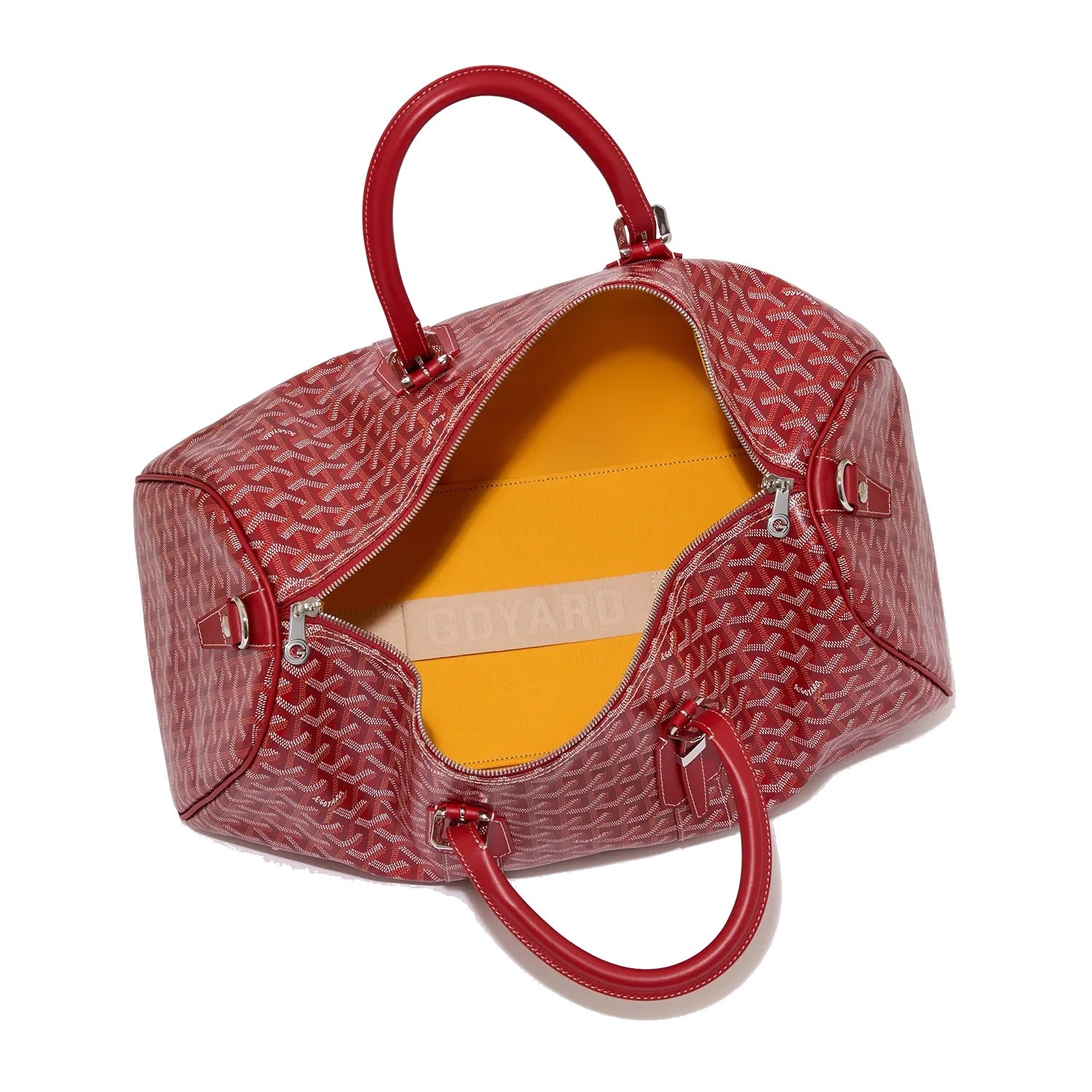 Canvas Travel Duffel - 45cm - Red - 12