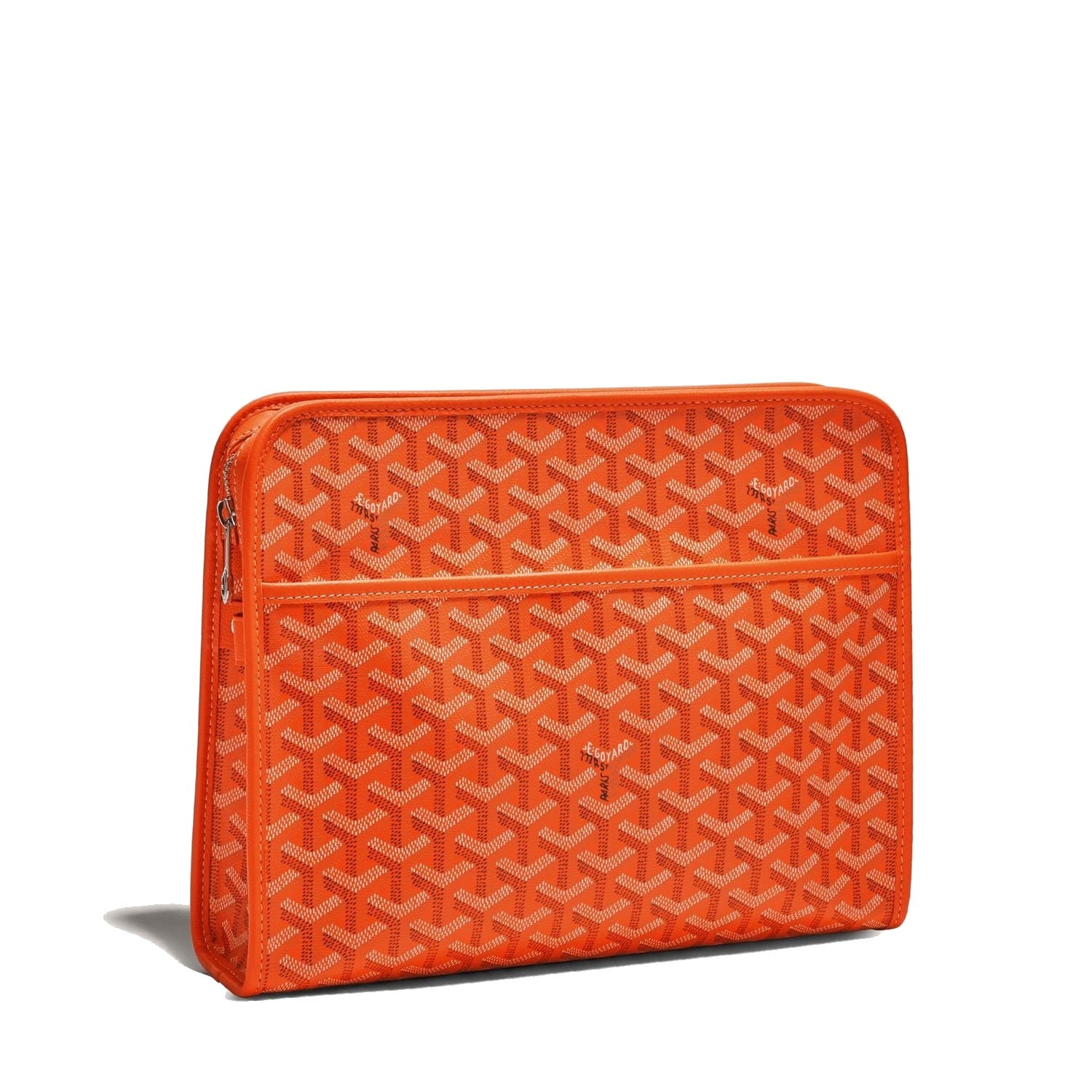 Canvas Toiletry Bag - Large - Orange