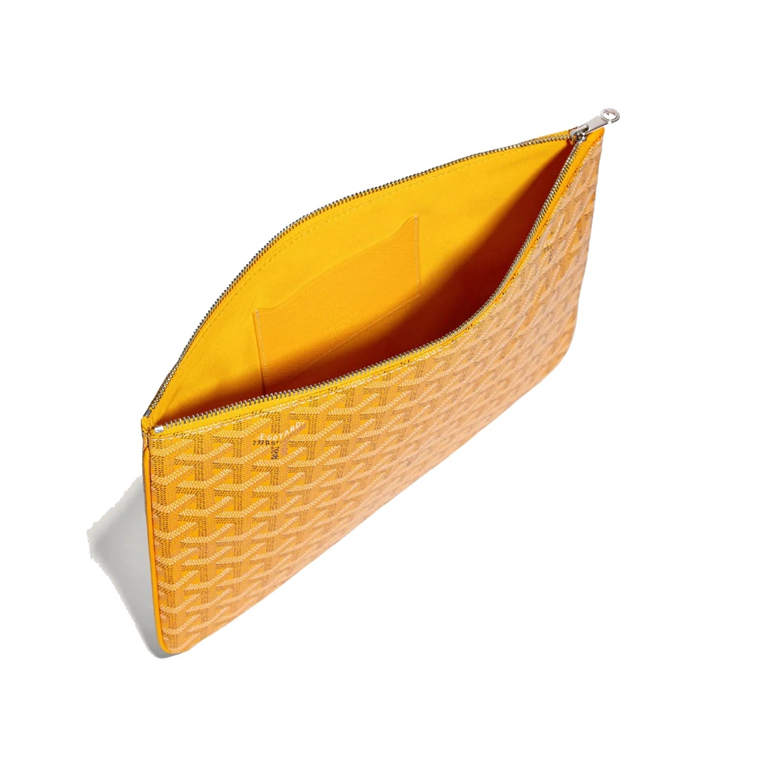 Flat Document Pouch - Medium - Yellow - 14