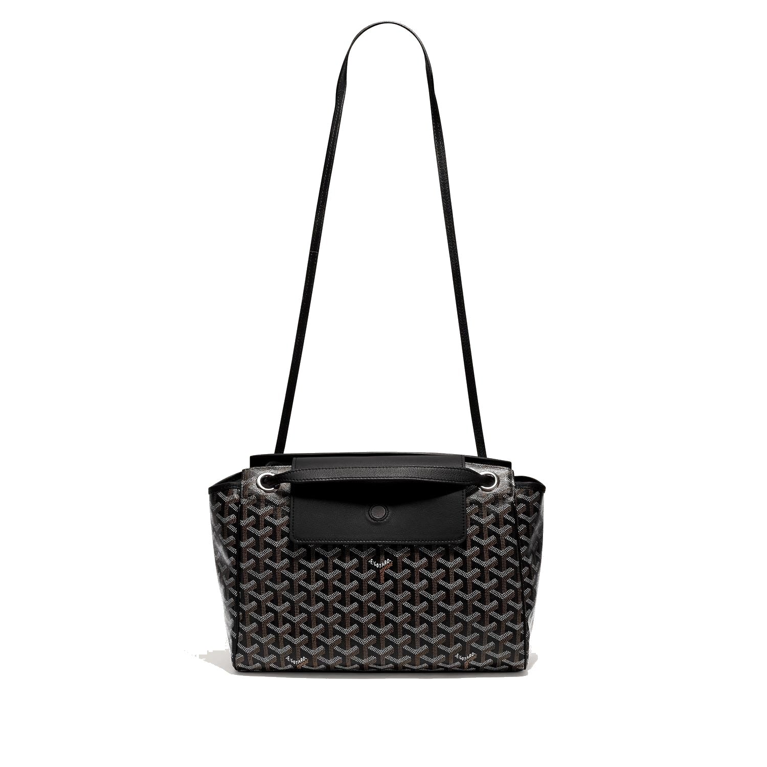 Soft Drawstring Bucket Bag - Black - 36