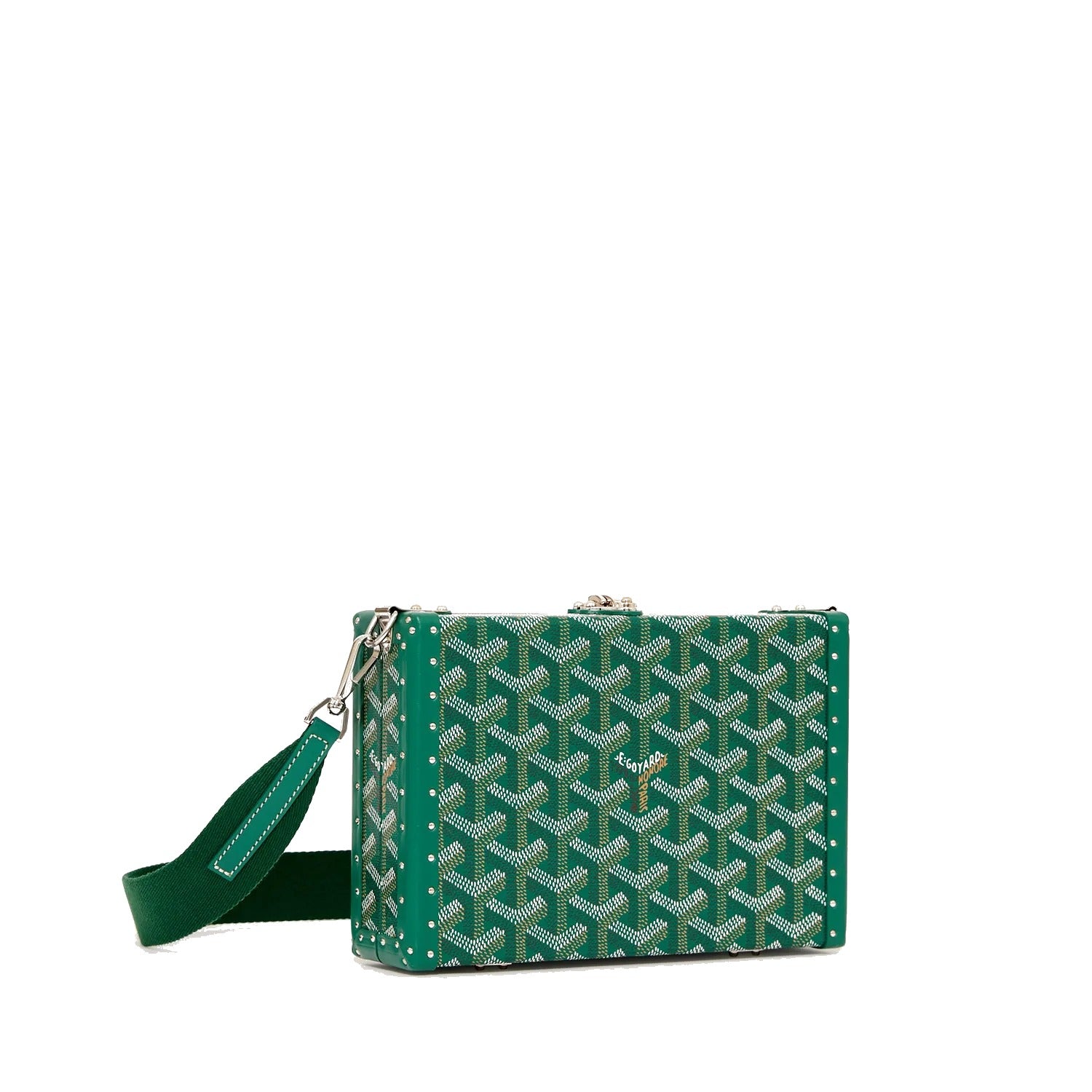 Trunk Crossbody Box Bag - Green