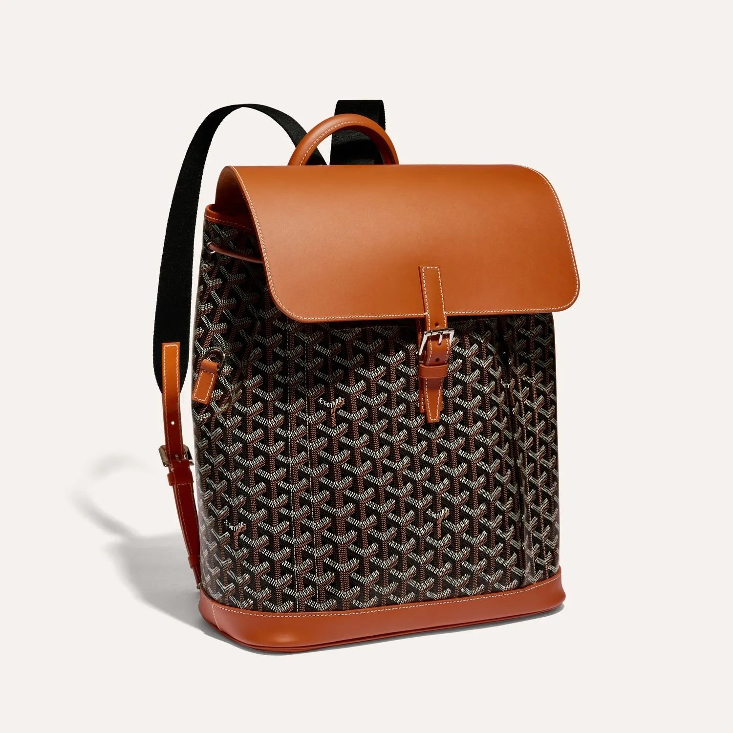 Alpin MM Convertible Backpack - Black & Tan