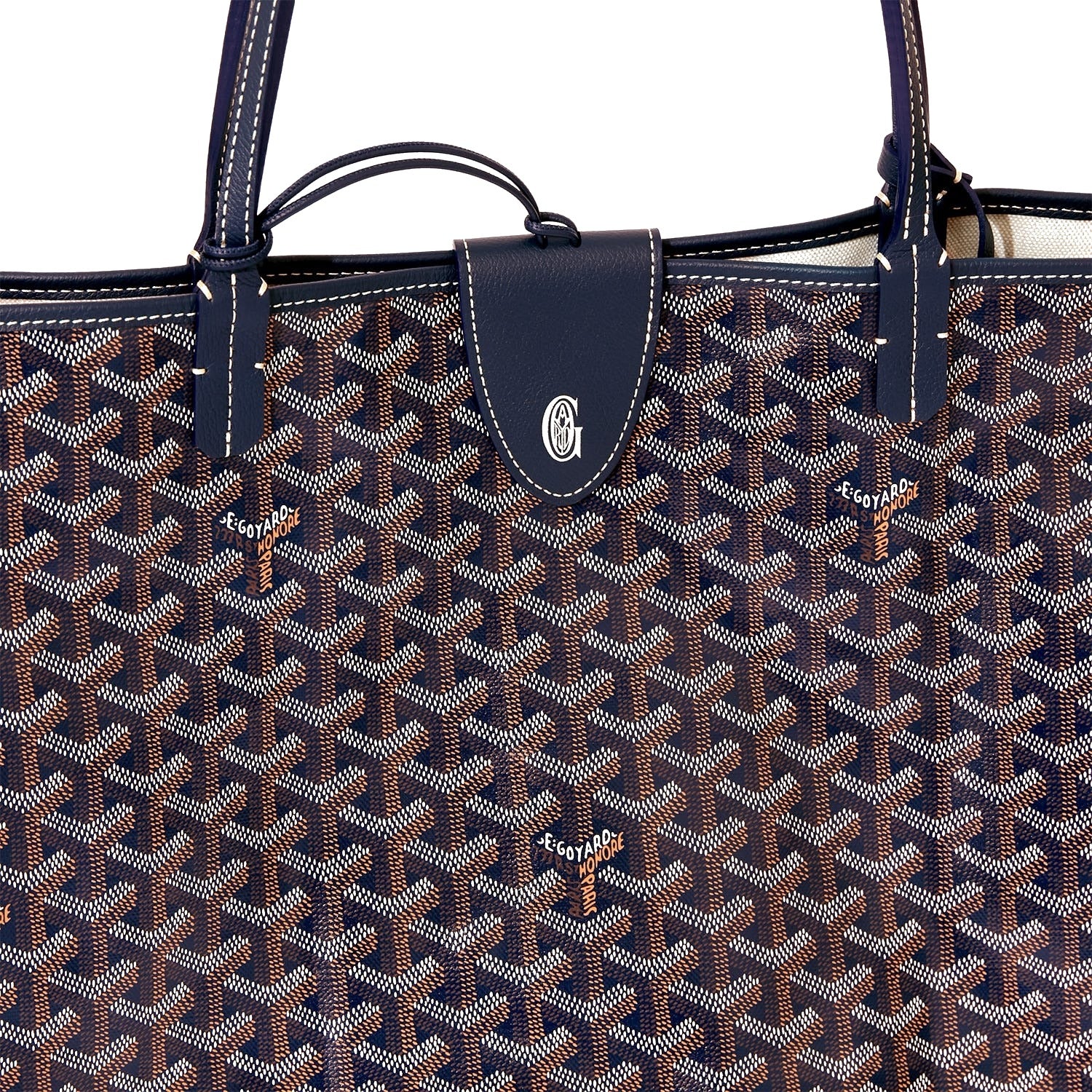Lightweight Canvas Tote Bag - Large - Navy Blue - 45