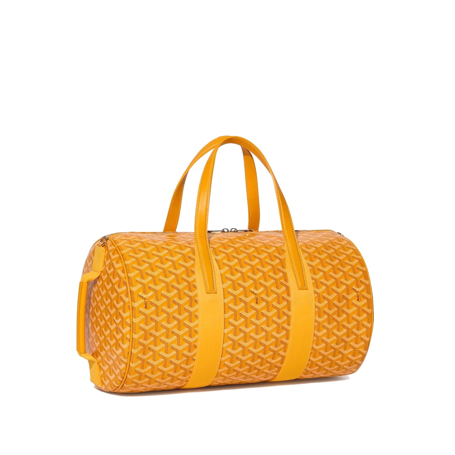 Canvas Sports Duffel Bag - Yellow