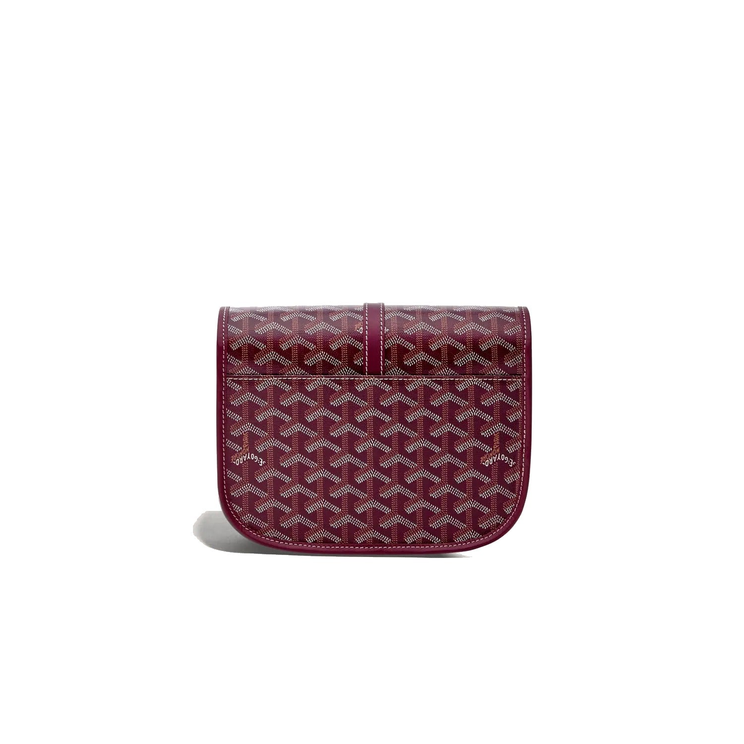 Canvas Crossbody Messenger - Small - Burgundy - 43