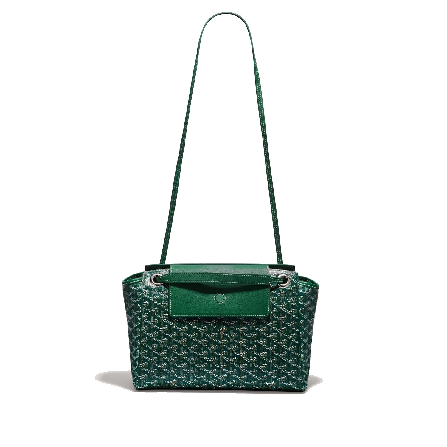 Soft Drawstring Bucket Bag - Green - 74
