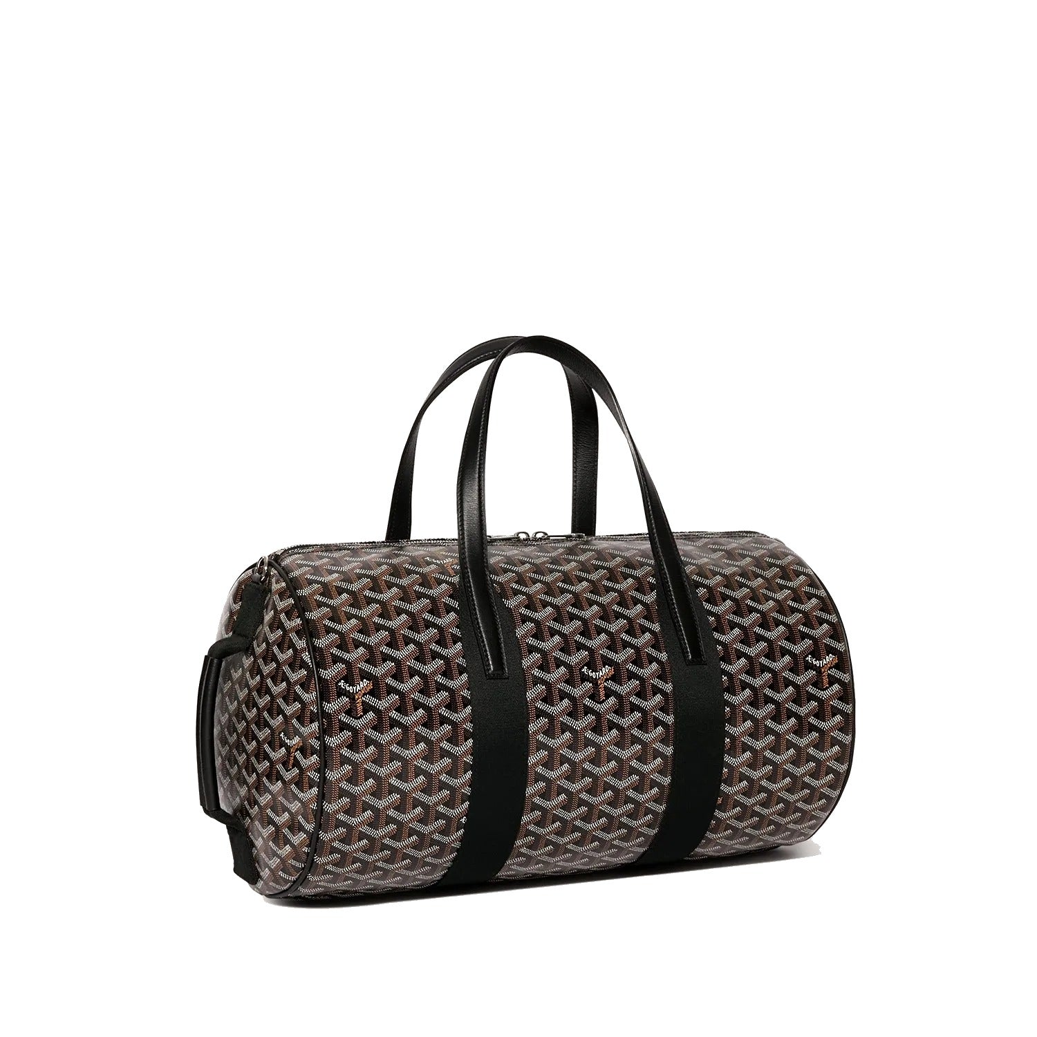 Canvas Sports Duffel Bag - Black