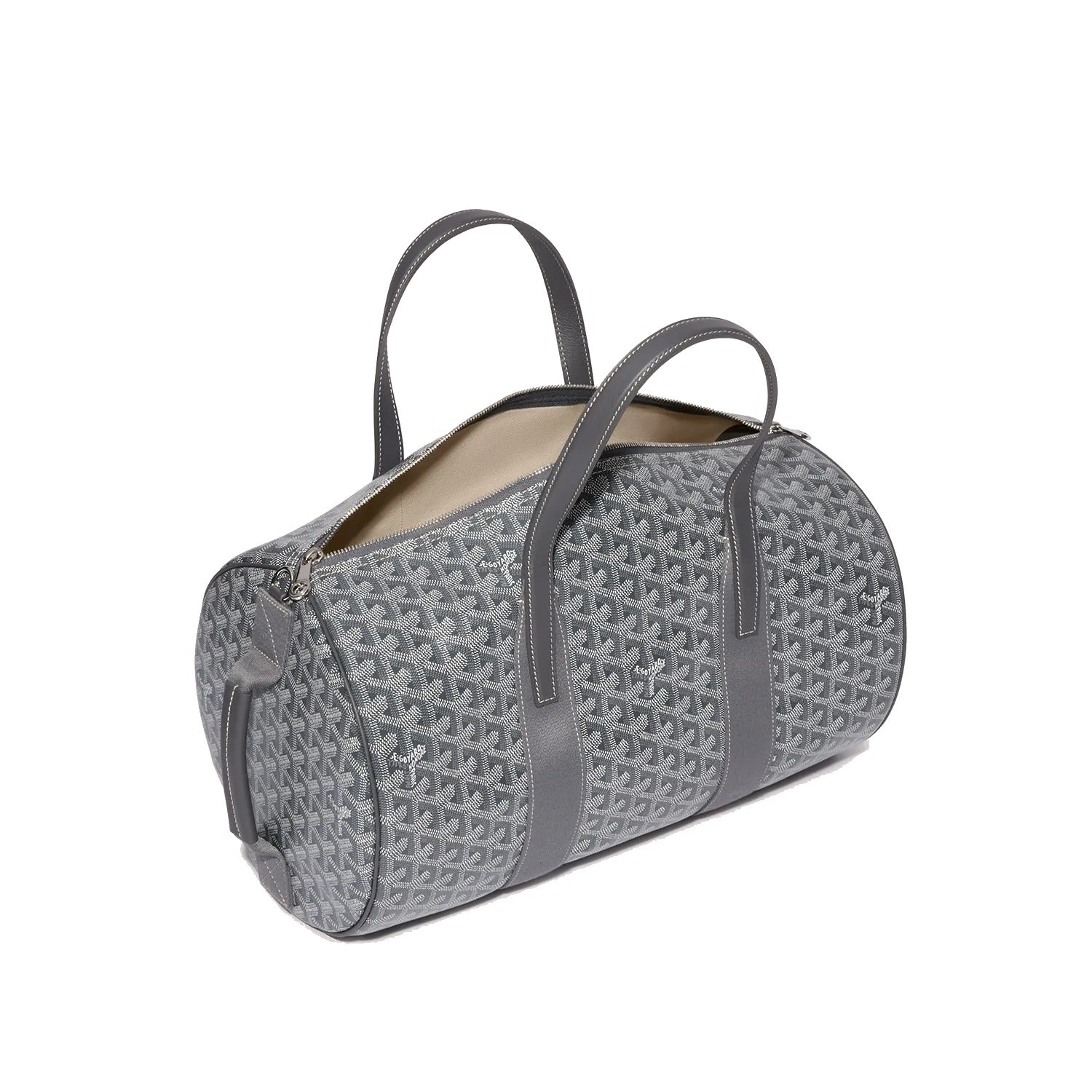 Canvas Sports Duffel Bag - Grey - 43