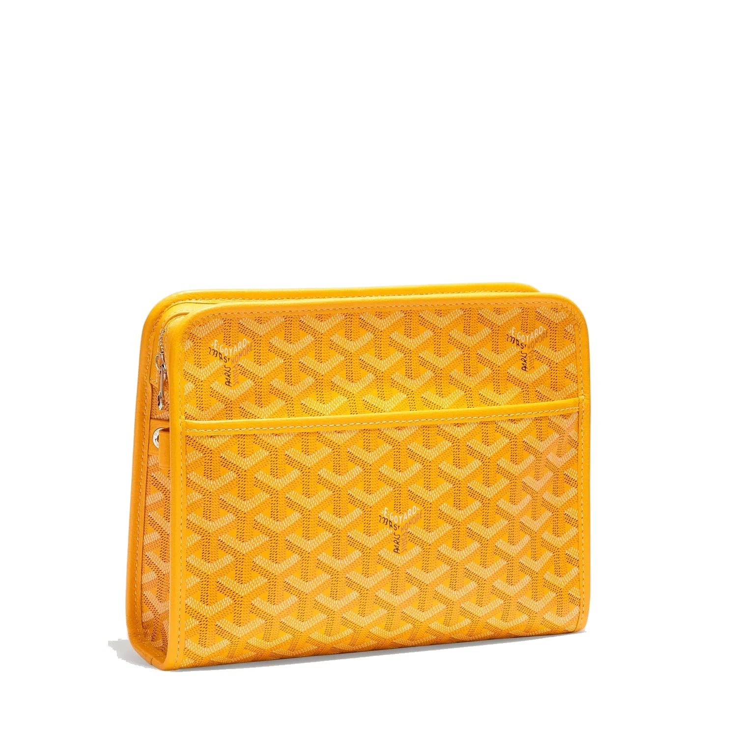 Canvas Toiletry Bag - Medium - Yellow