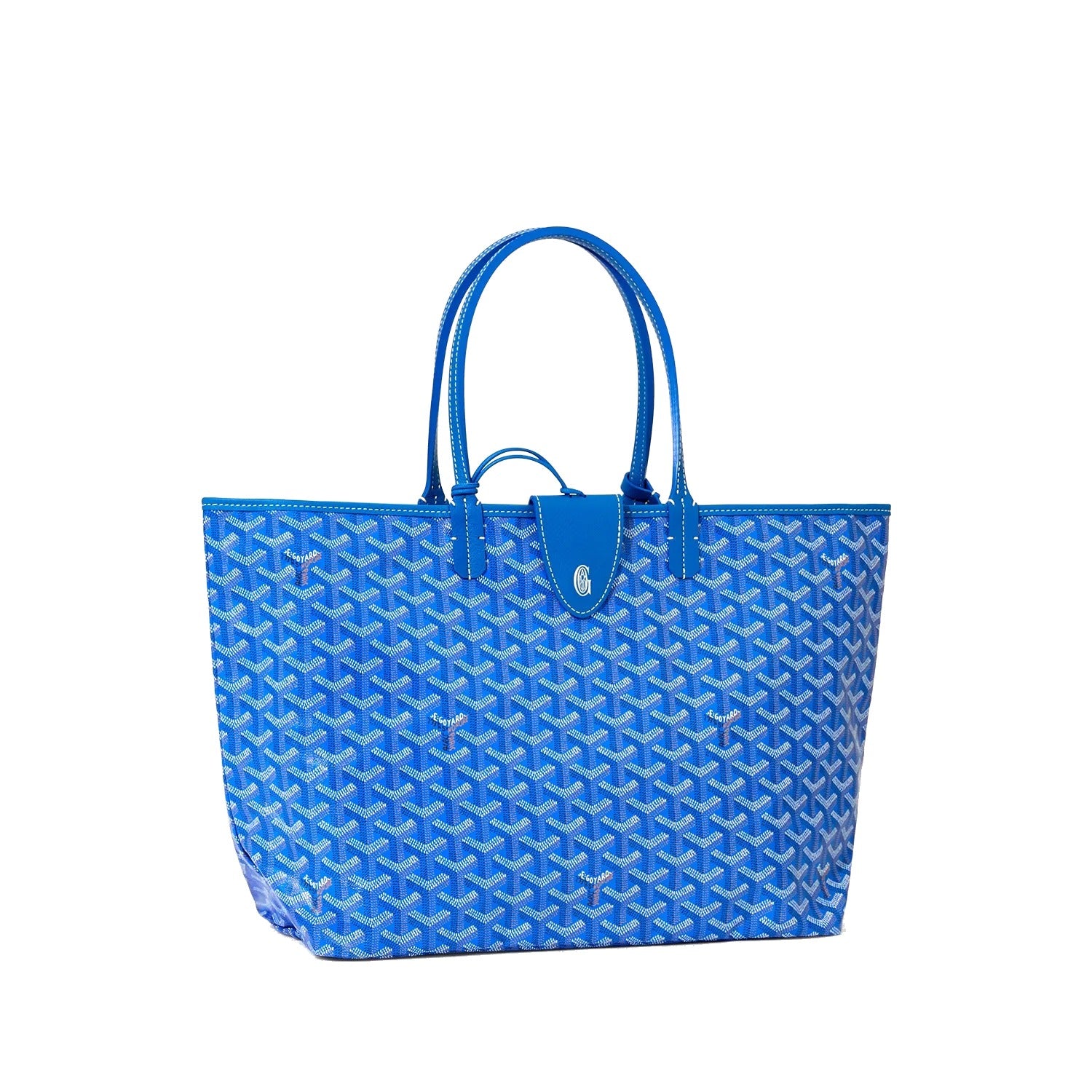 Lightweight Canvas Tote Bag - Small - Sky Blue
