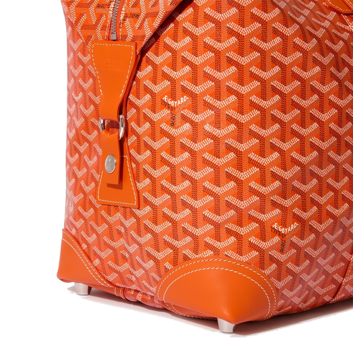 Canvas Bowling Travel Bag - 45cm - Orange - 17
