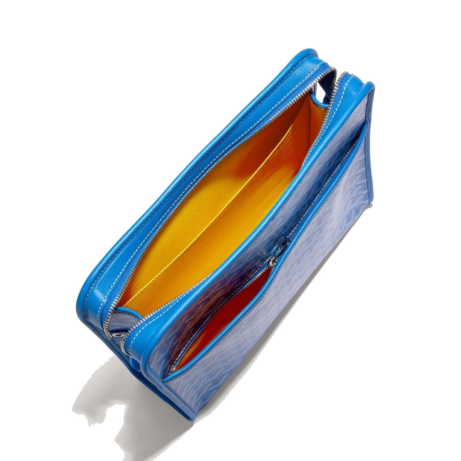 Canvas Toiletry Bag - Large - Sky Blue - 27