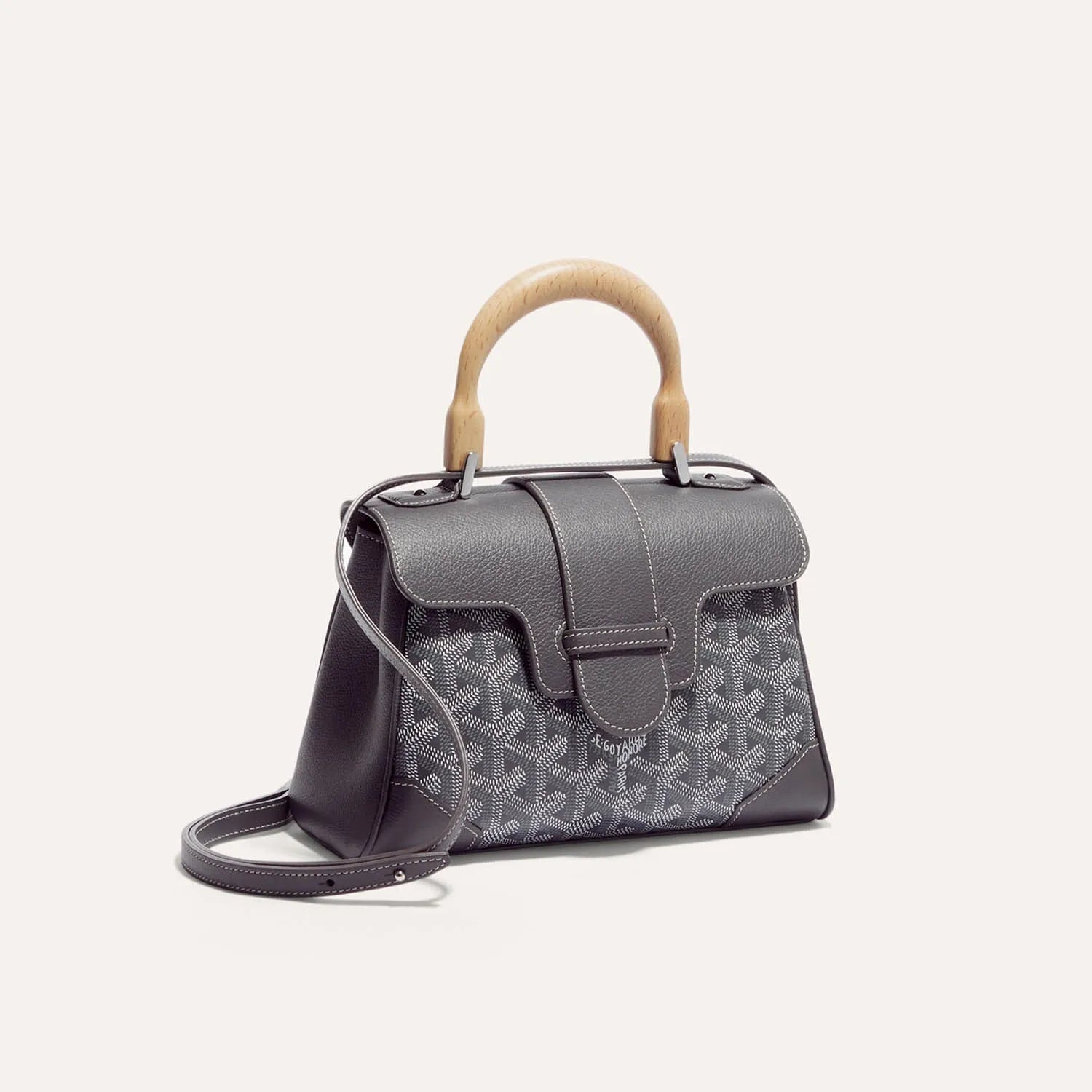 Saïgon Soft Mini Handbag - Grey