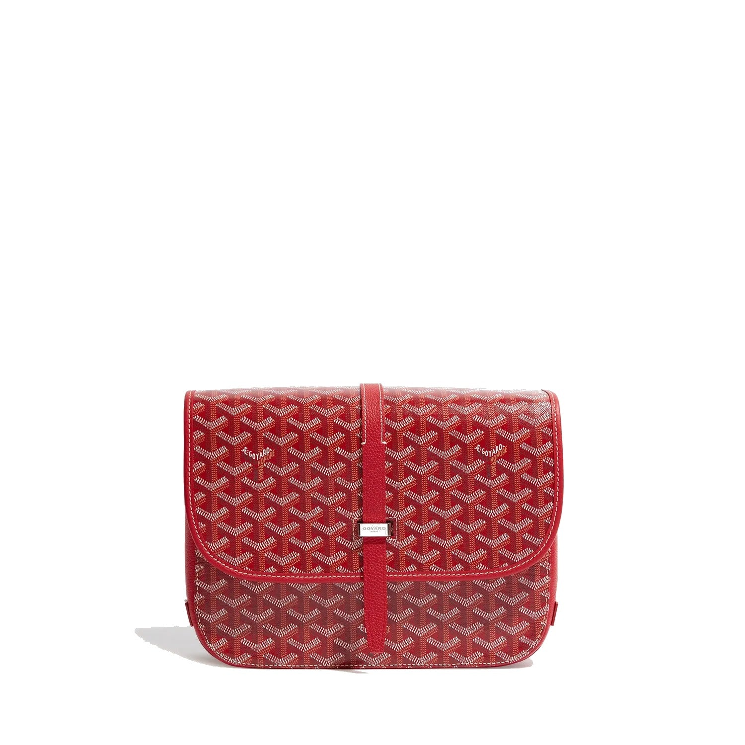 Canvas Crossbody Messenger - Medium - Red - 12
