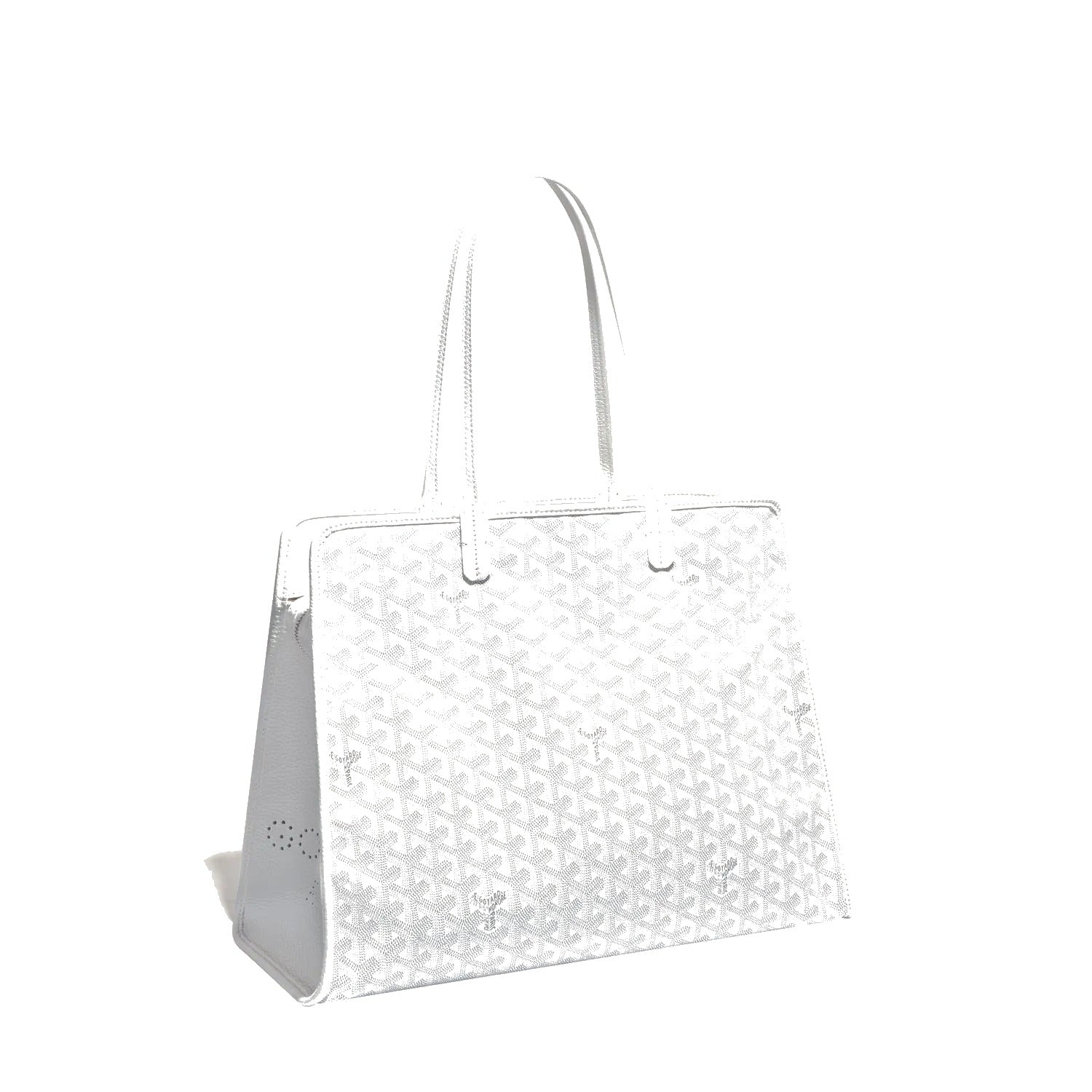 Canvas Pet Carrier Tote - Small - White