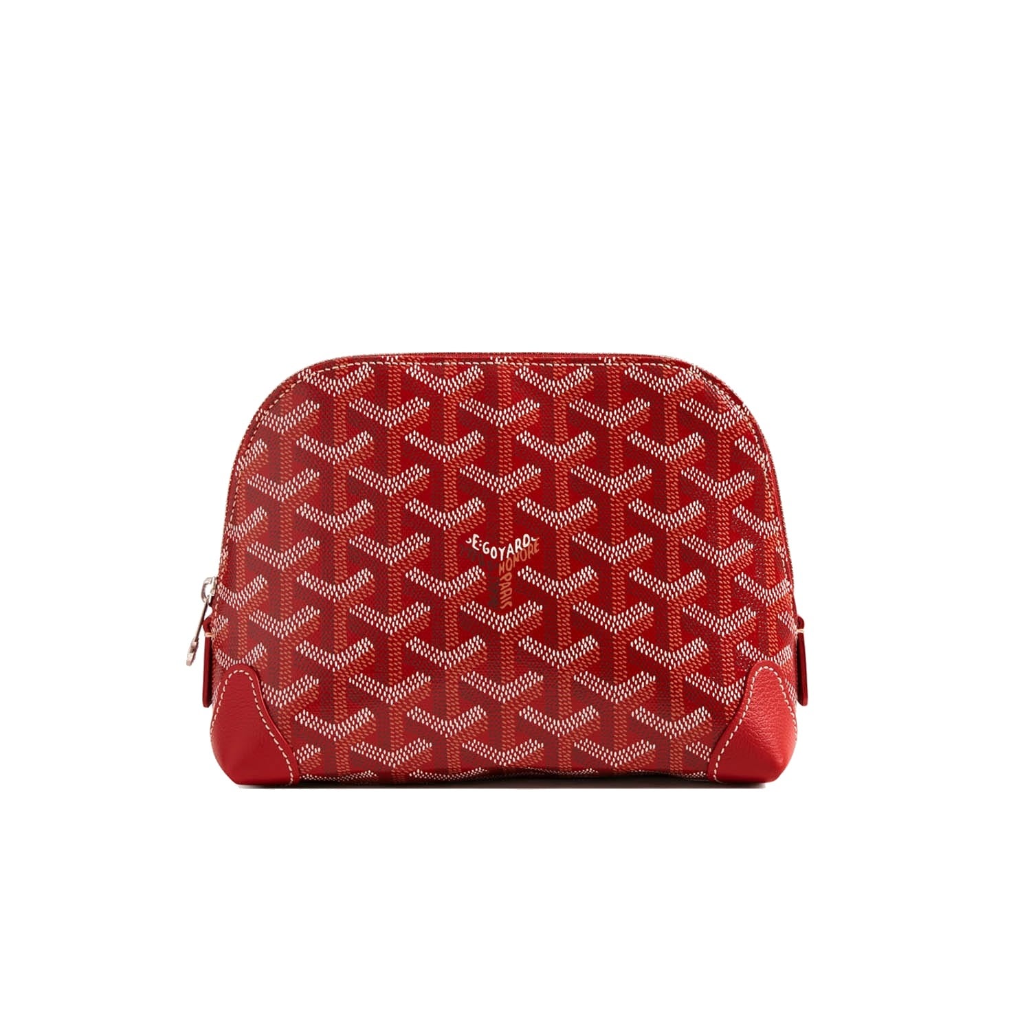Canvas Cosmetic Pouch - Red - 10