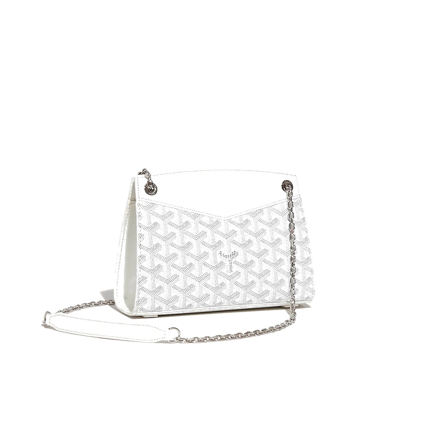 Structured Mini Bucket Bag - White
