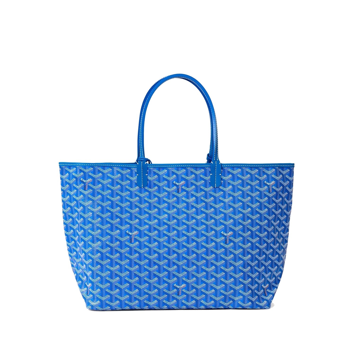 Lightweight Canvas Tote Bag - Small - Sky Blue - 38