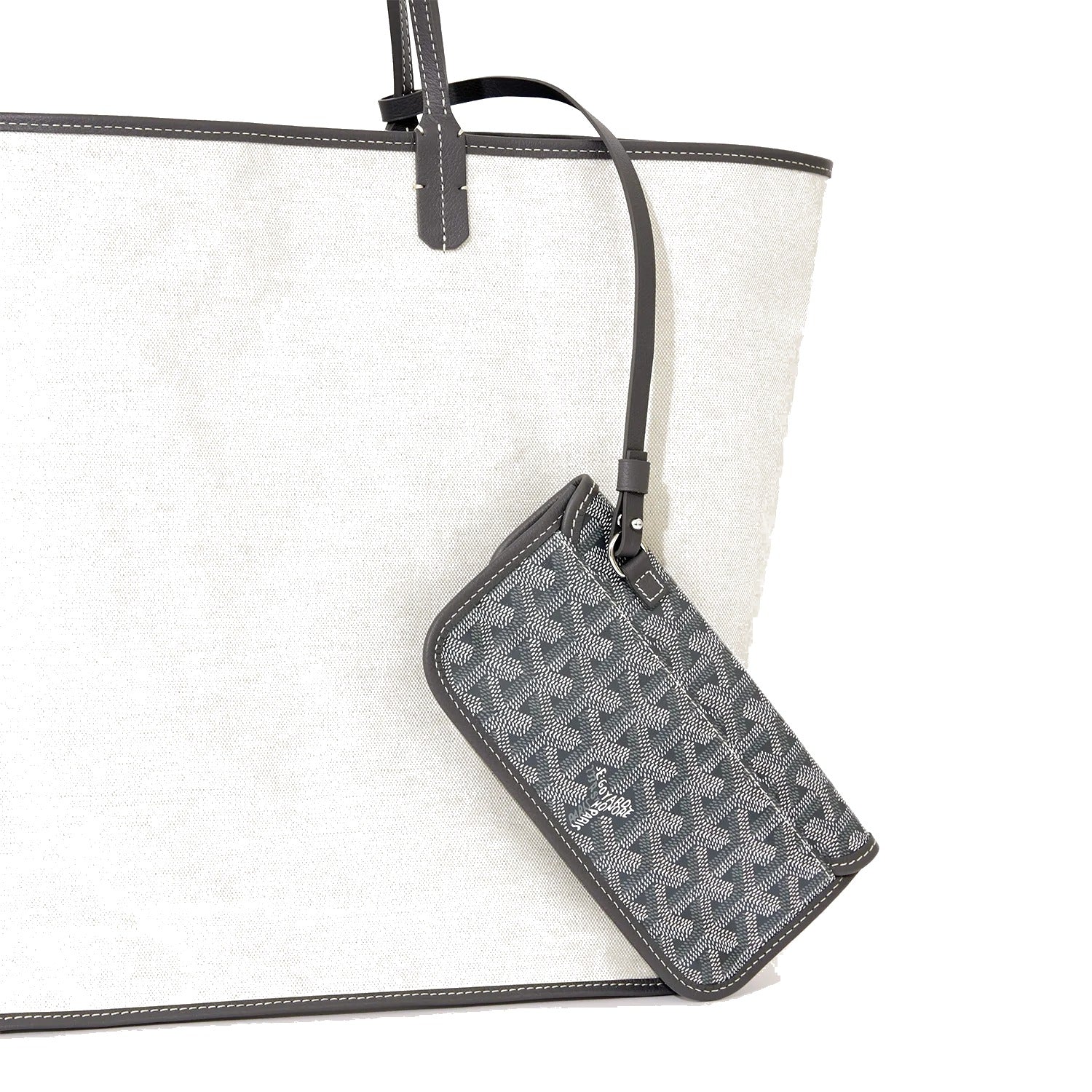 Lightweight Canvas Tote Bag - Large - Grey - 66