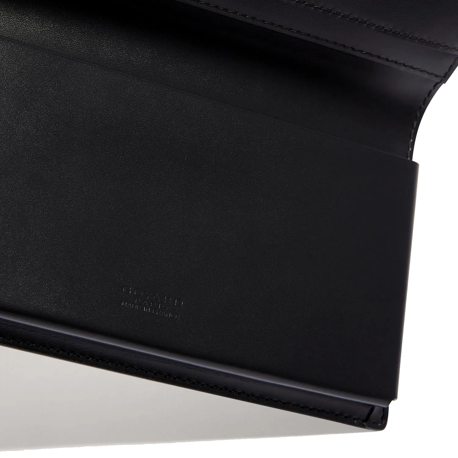 Long Snap Wallet with Card Slots - Black - 3