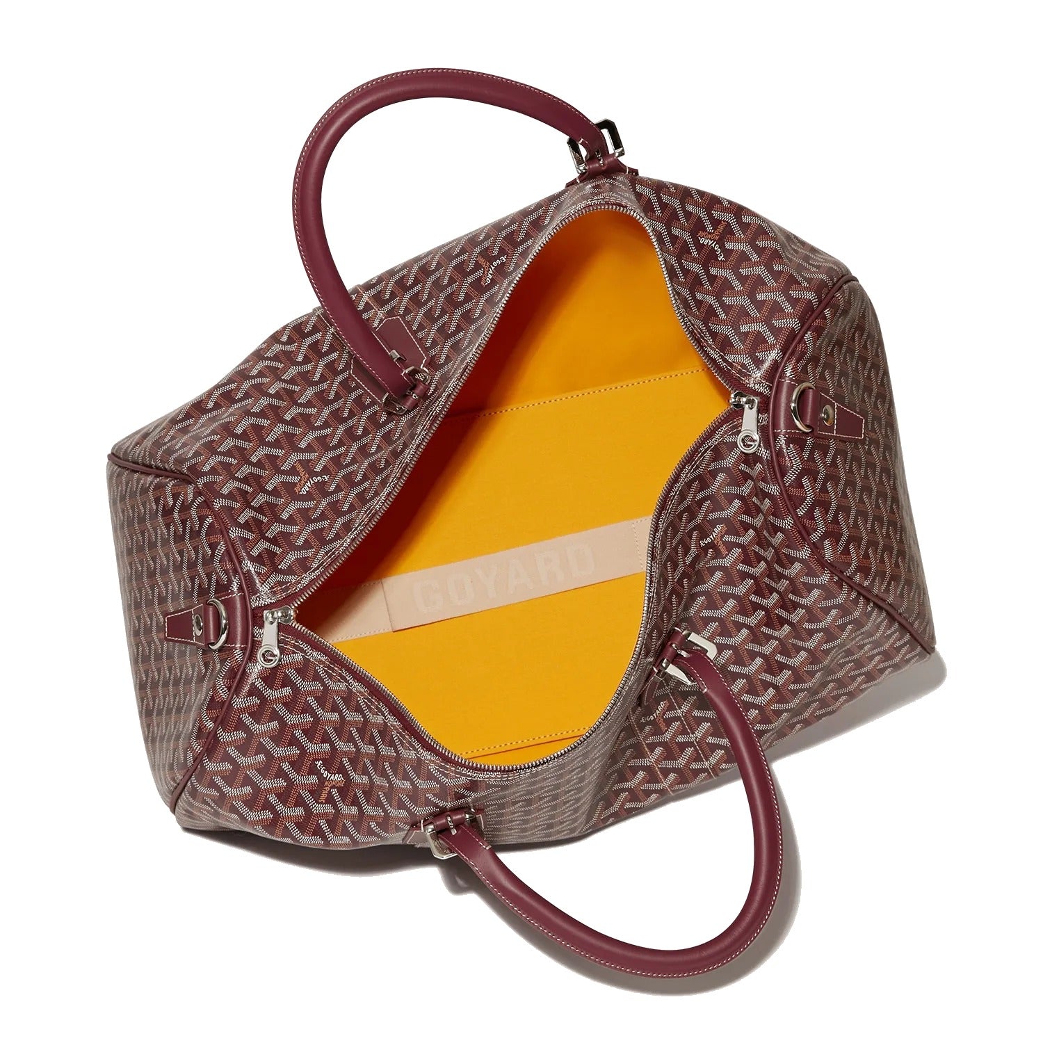 Canvas Travel Duffel - 50cm - Burgundy - 36
